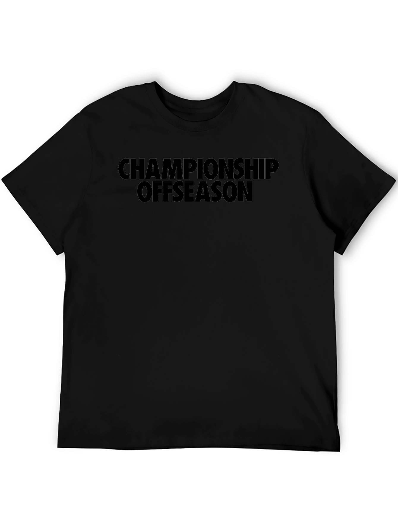 Championship Offseason Black T-Shirt