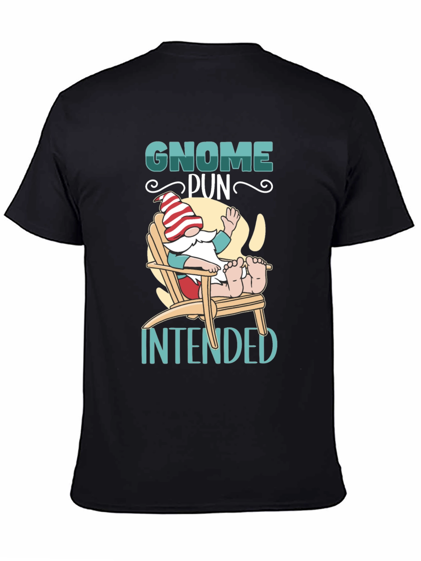 Gnome Pun Intended Graphic Tee