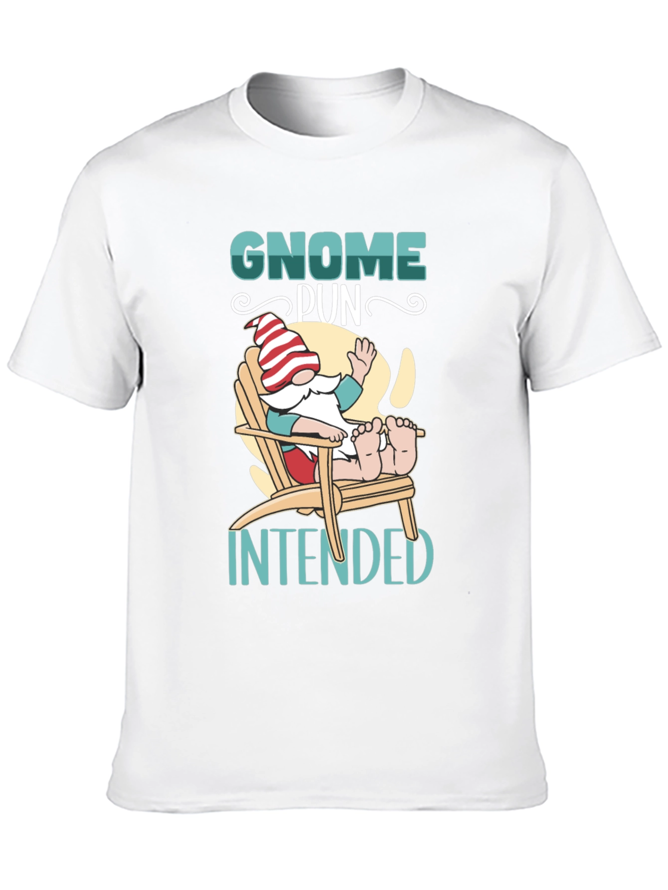 Gnome Pun Intended Graphic Tee
