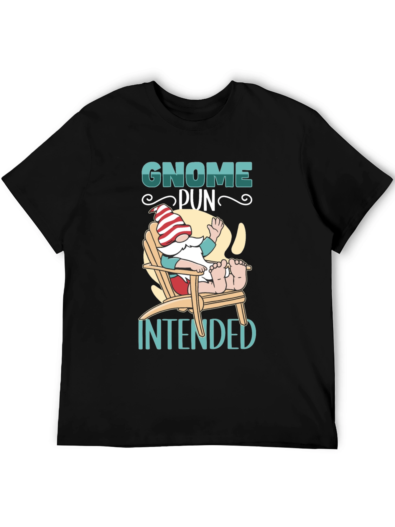 Gnome Pun Intended Graphic Tee
