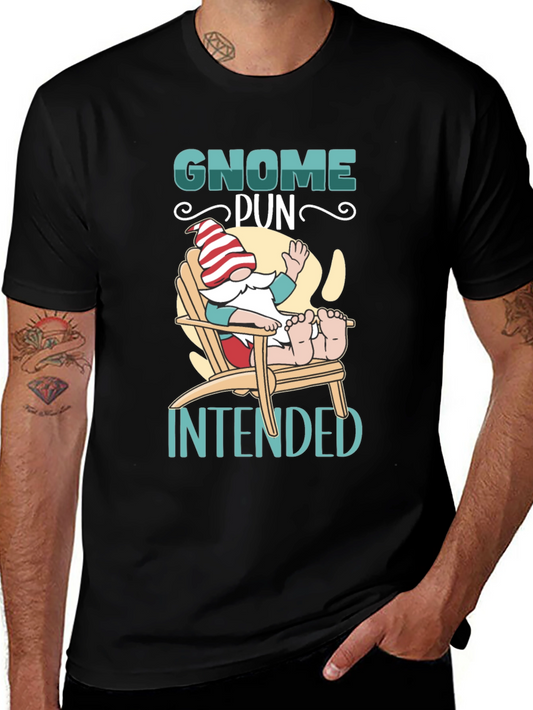 Gnome Pun Intended Graphic Tee
