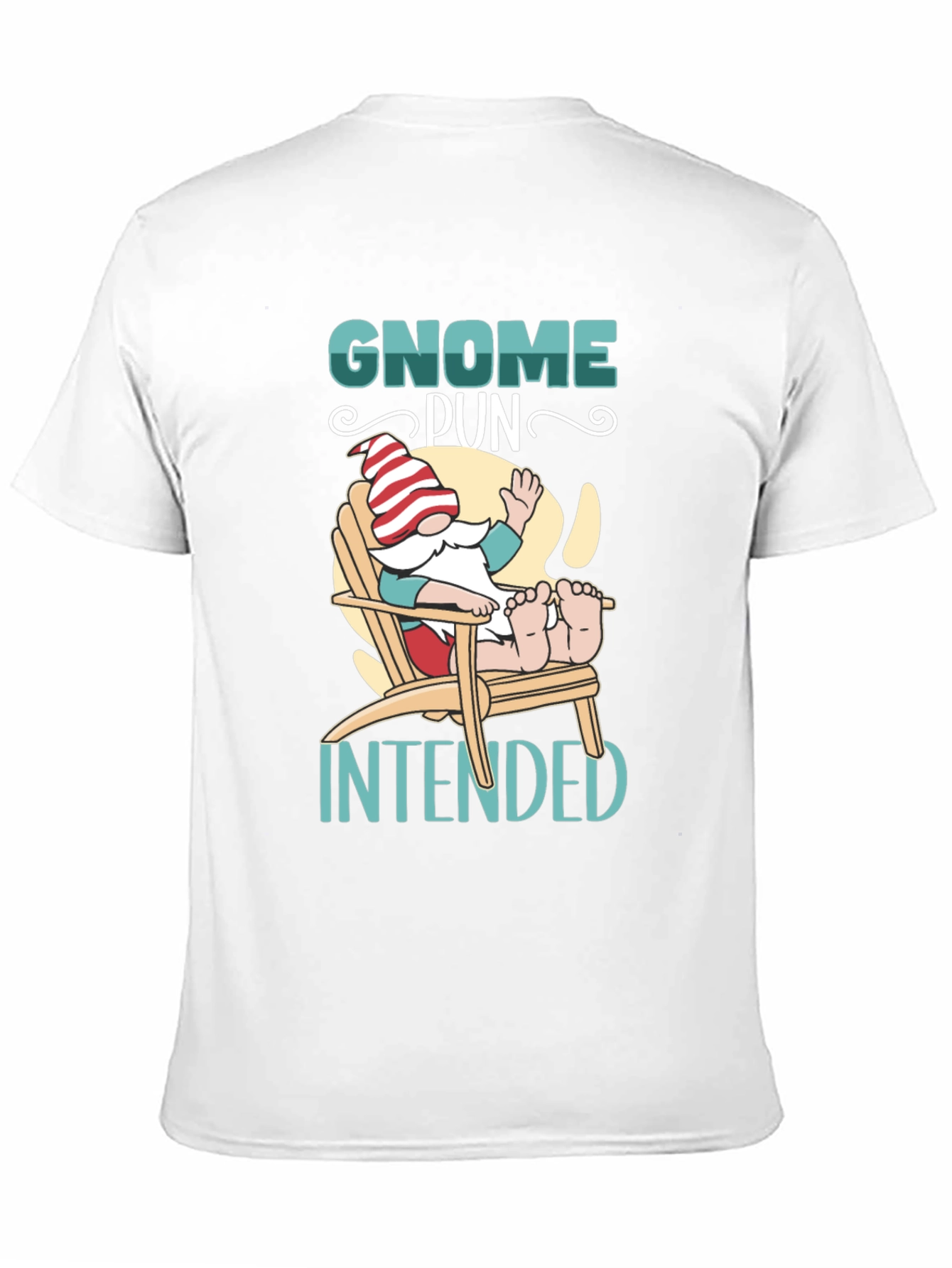 Gnome Pun Intended Graphic Tee