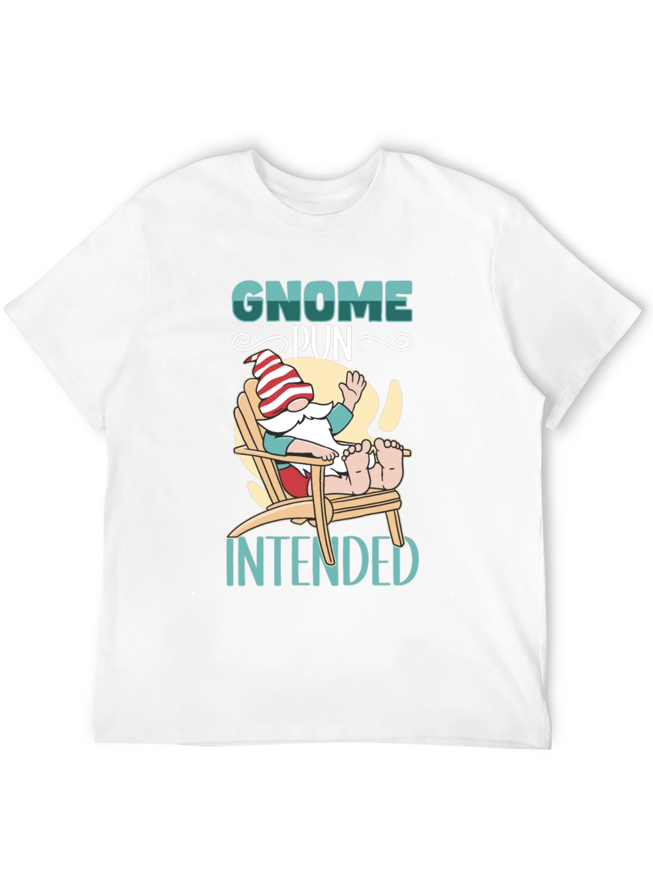 Gnome Pun Intended Graphic Tee