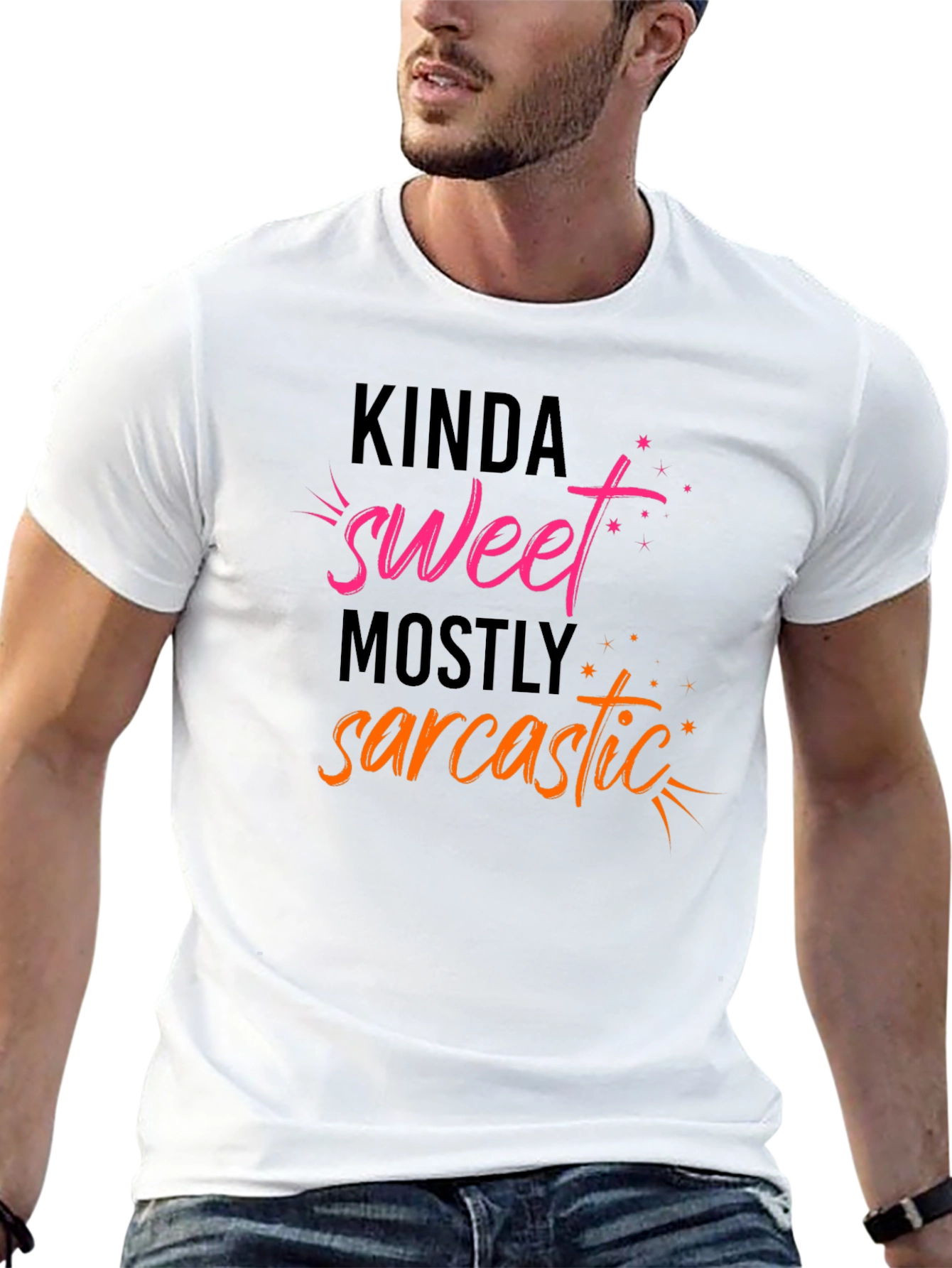 Kinda Sweet Mostly Sarcastic Graphic Tee