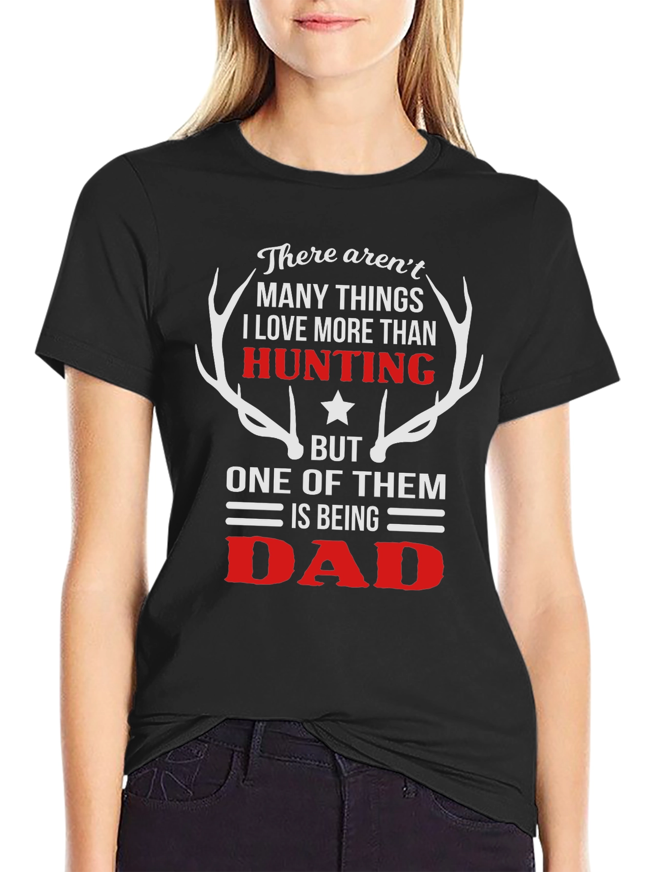 Hunting Dad T-Shirt: Gift for Hunters & Fathers