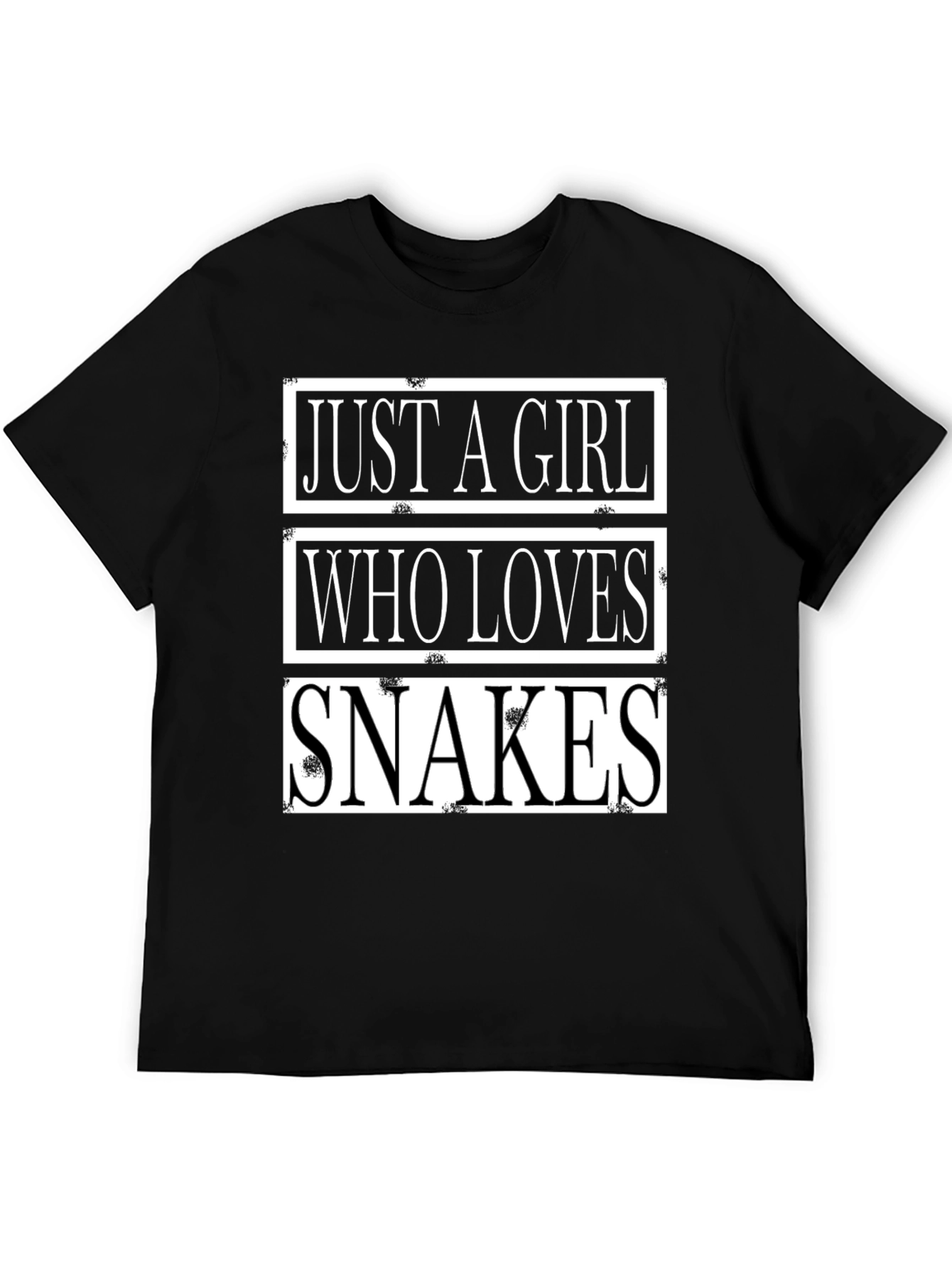 Just A Girl Who Loves Snakes Graphic Tee