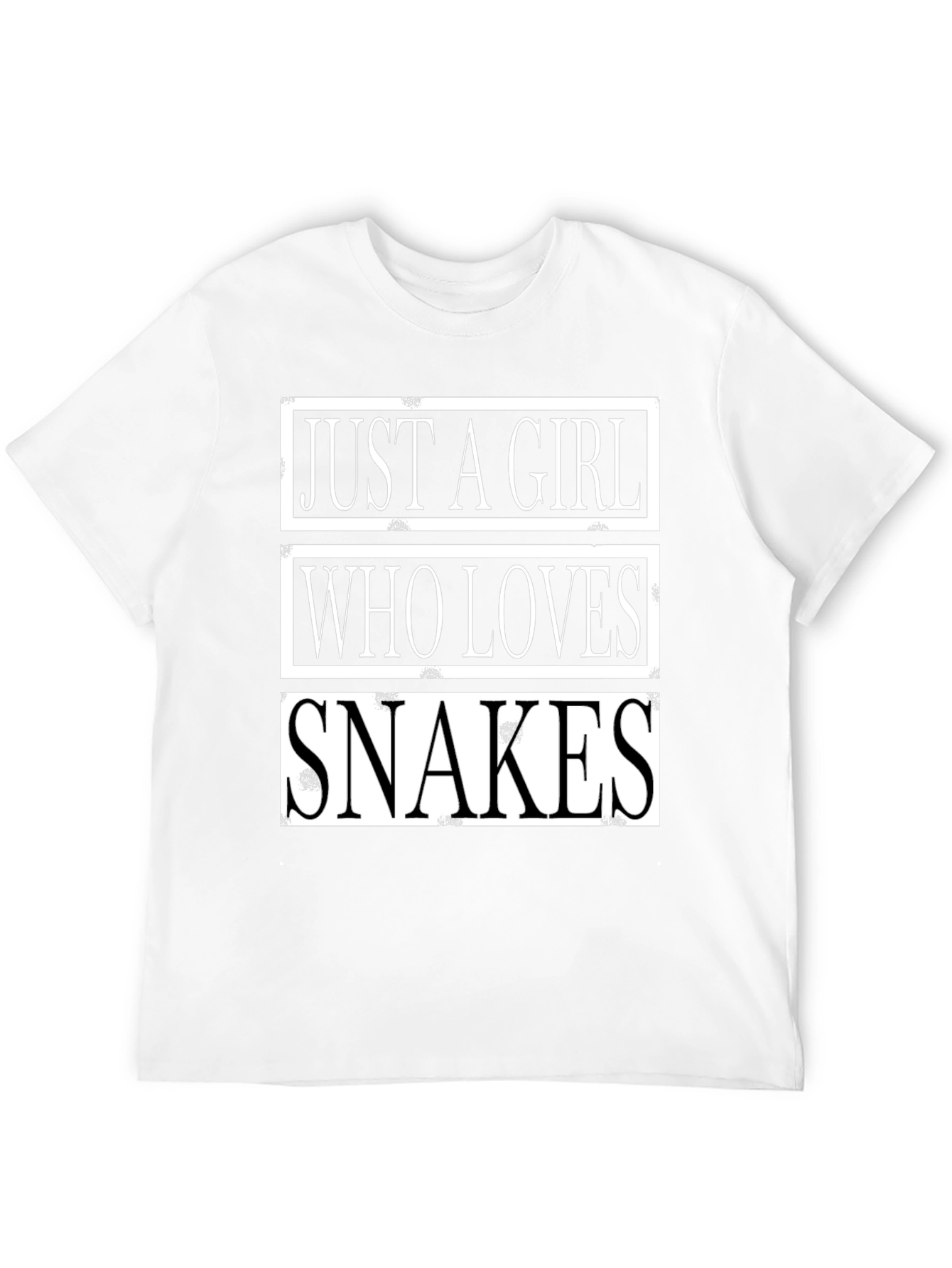 Just A Girl Who Loves Snakes Graphic Tee