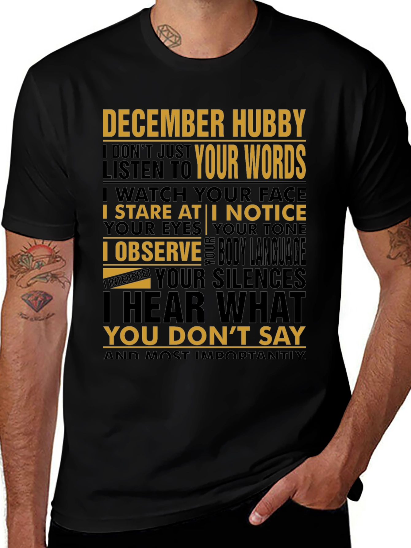 December Hubby Graphic Tee