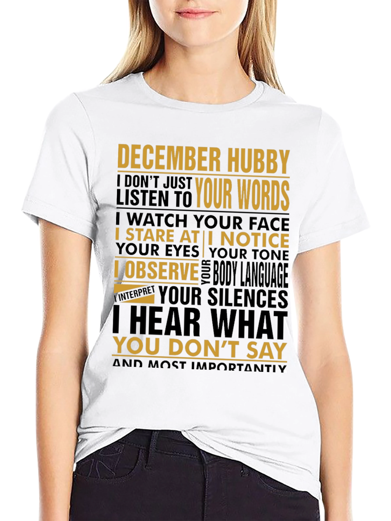 December Hubby Graphic Tee