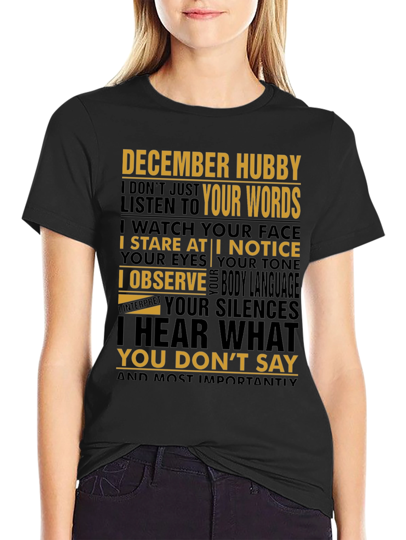 December Hubby Graphic Tee