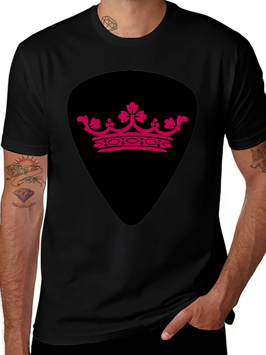 Crown Graphic T-Shirt - Royal Design