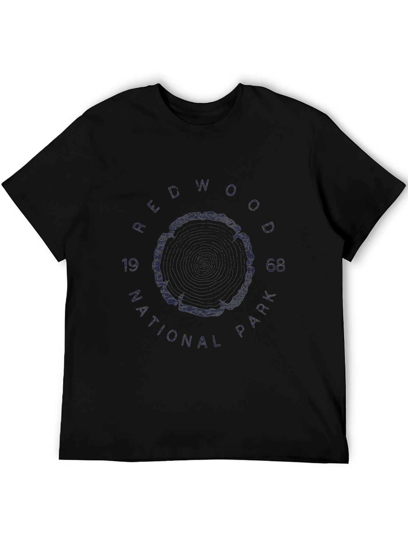 Redwood National Park Black T-Shirt