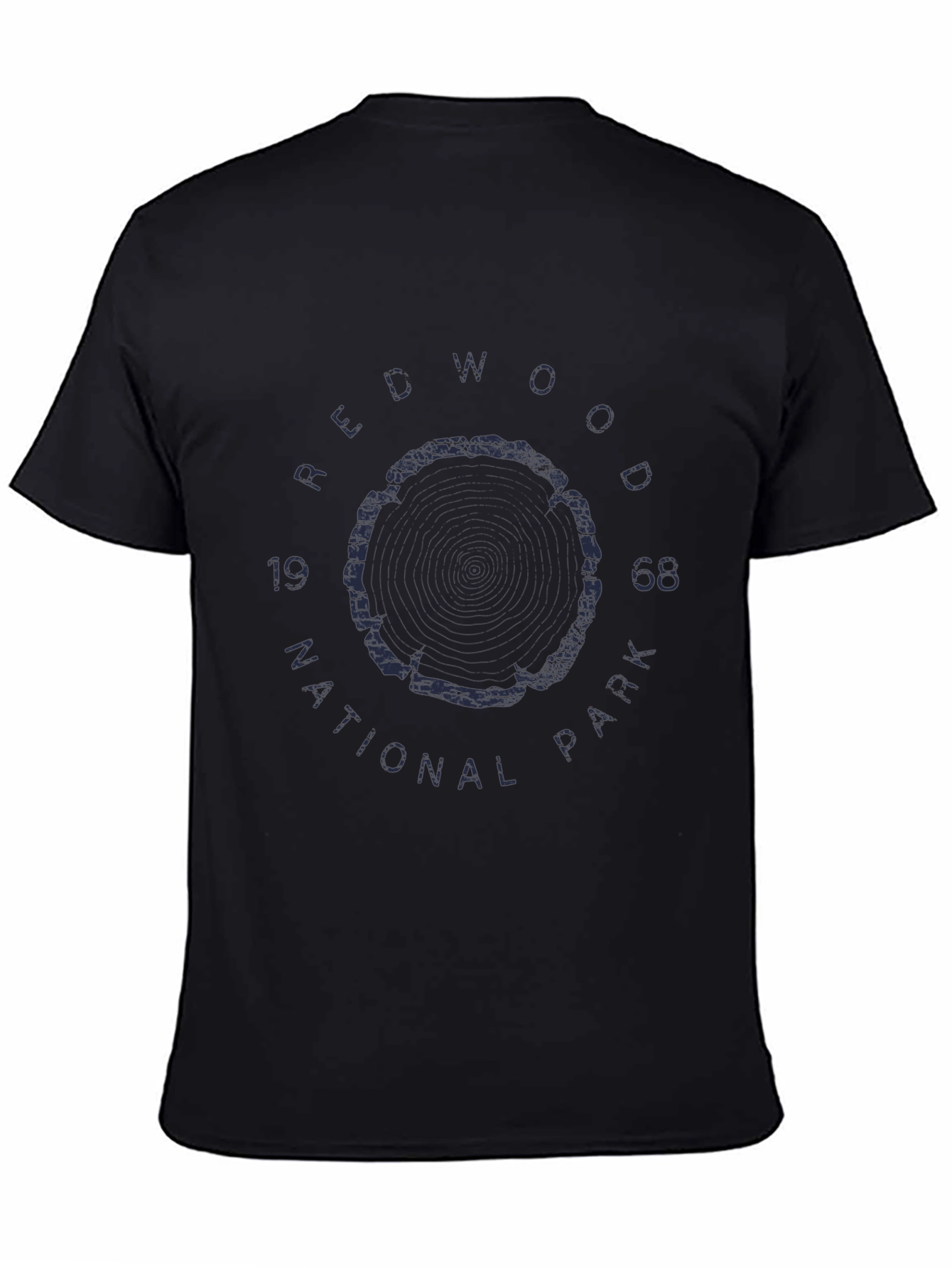 Redwood National Park Black T-Shirt