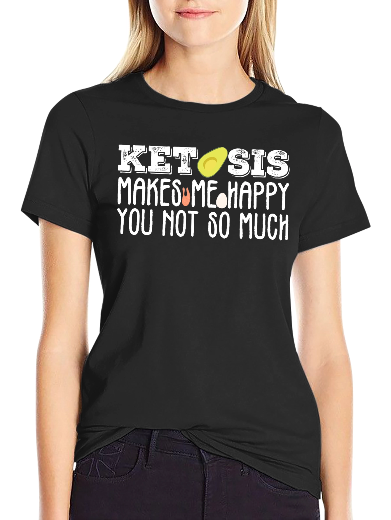 Keto Sis Makes Me Happy T-Shirt
