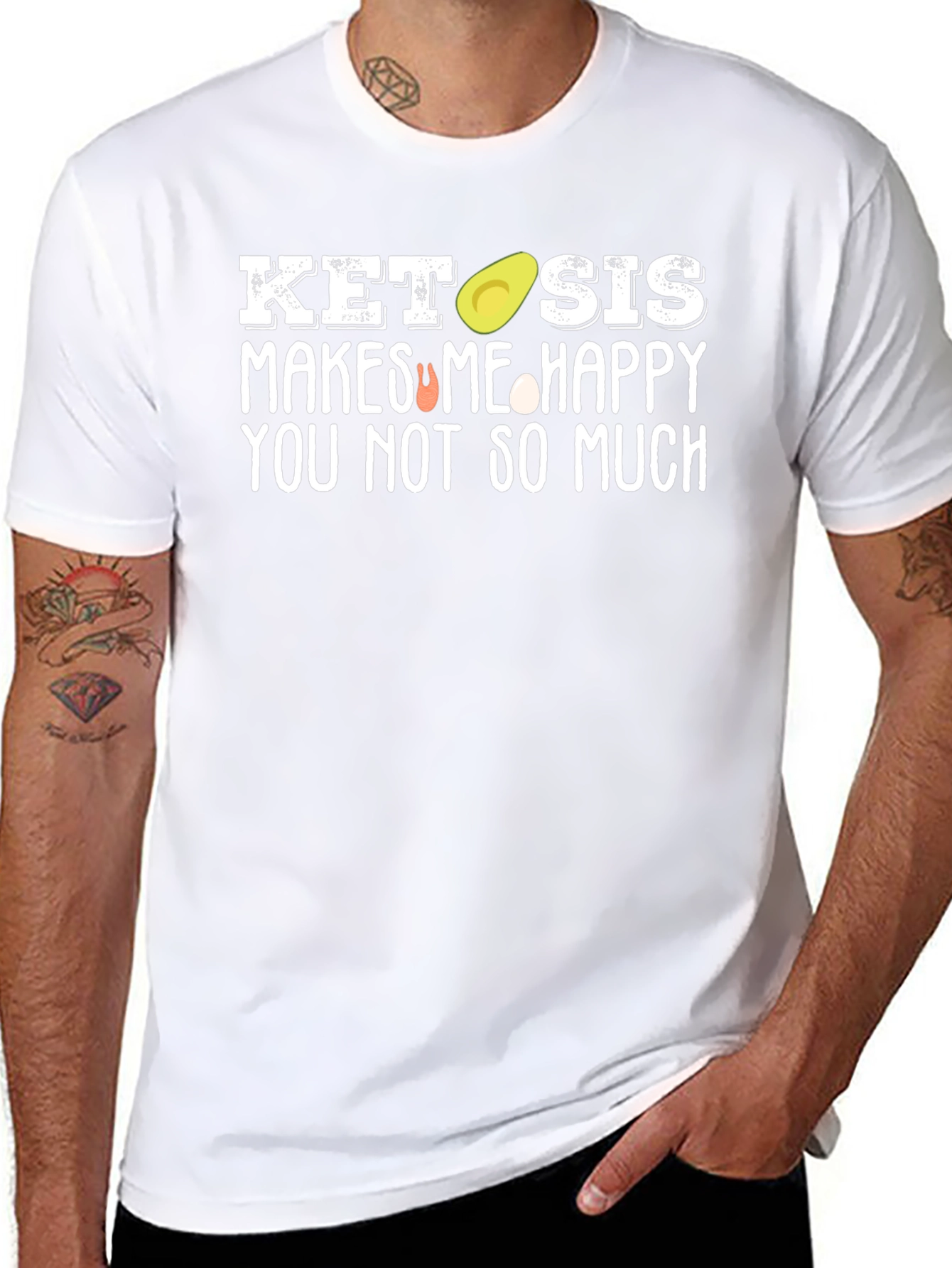 Keto Sis Makes Me Happy T-Shirt