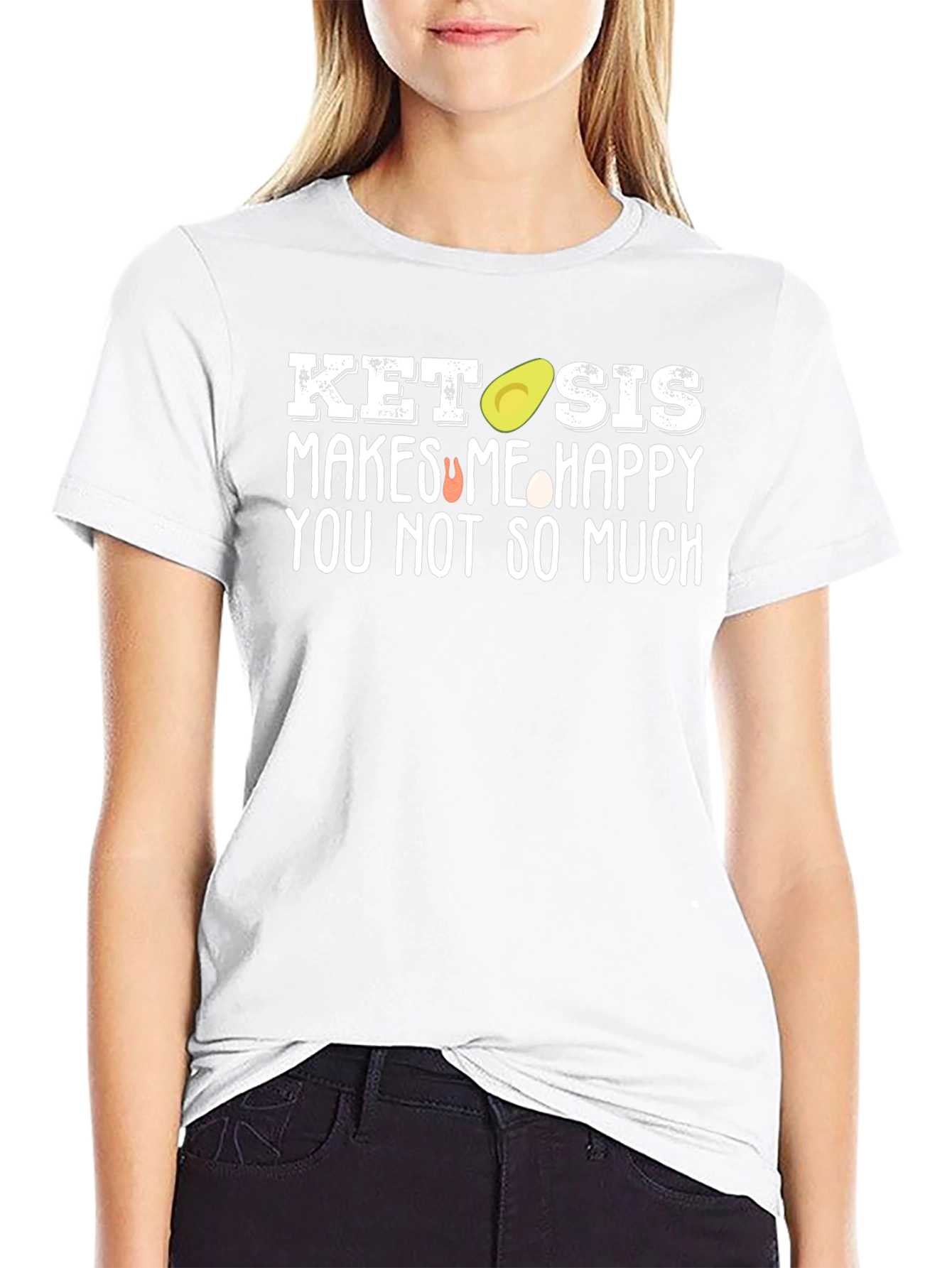 Keto Sis Makes Me Happy T-Shirt