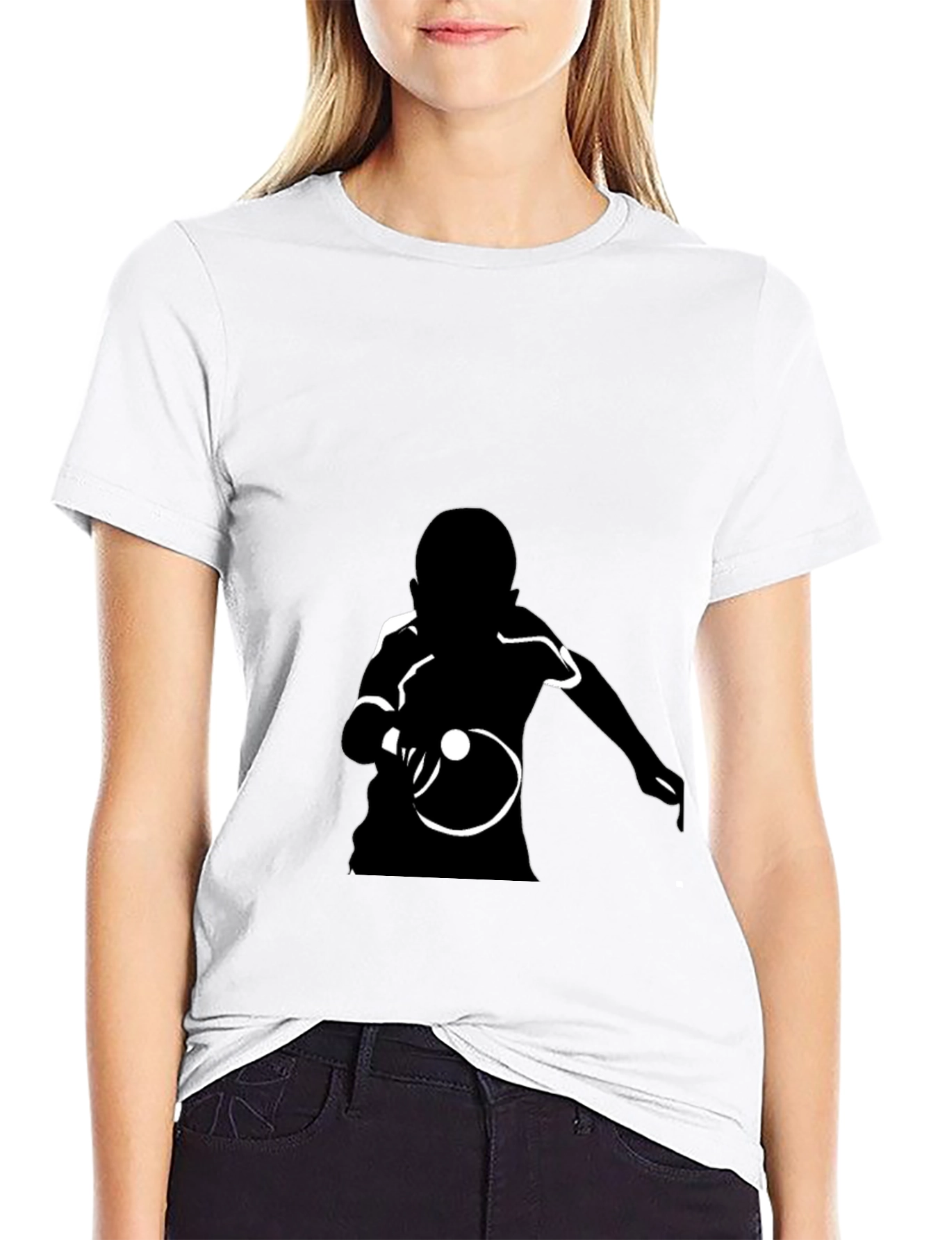 Table Tennis Player Graphic Tee