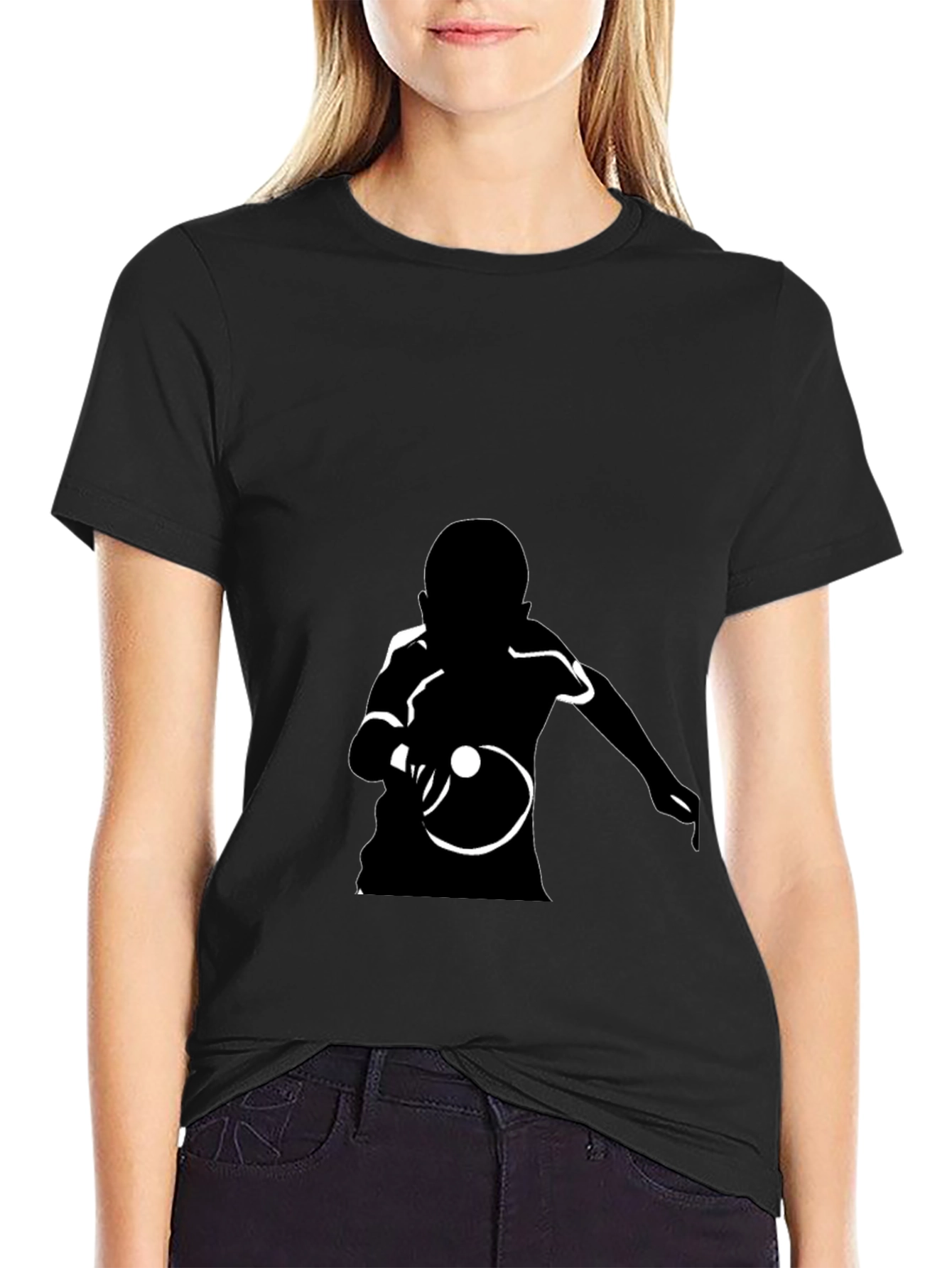 Table Tennis Player Graphic Tee