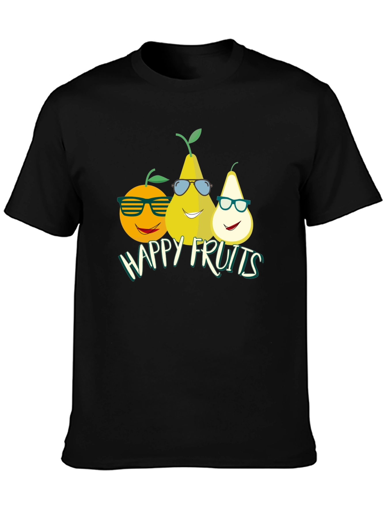 Happy Fruits T-Shirt - Cool & Fun Design