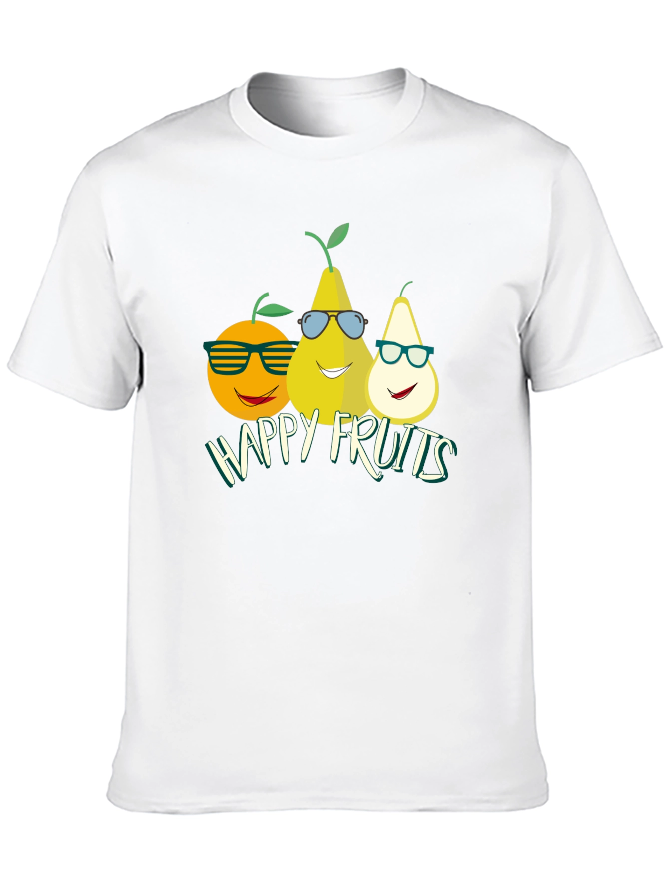 Happy Fruits T-Shirt - Cool & Fun Design