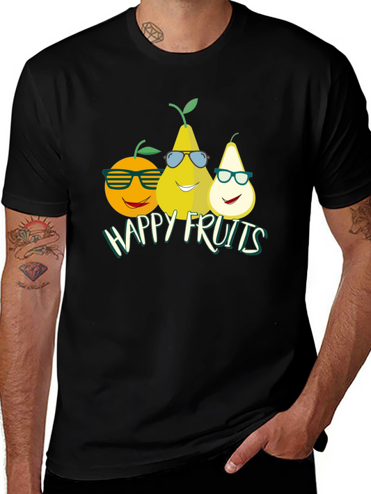 Happy Fruits T-Shirt - Cool & Fun Design