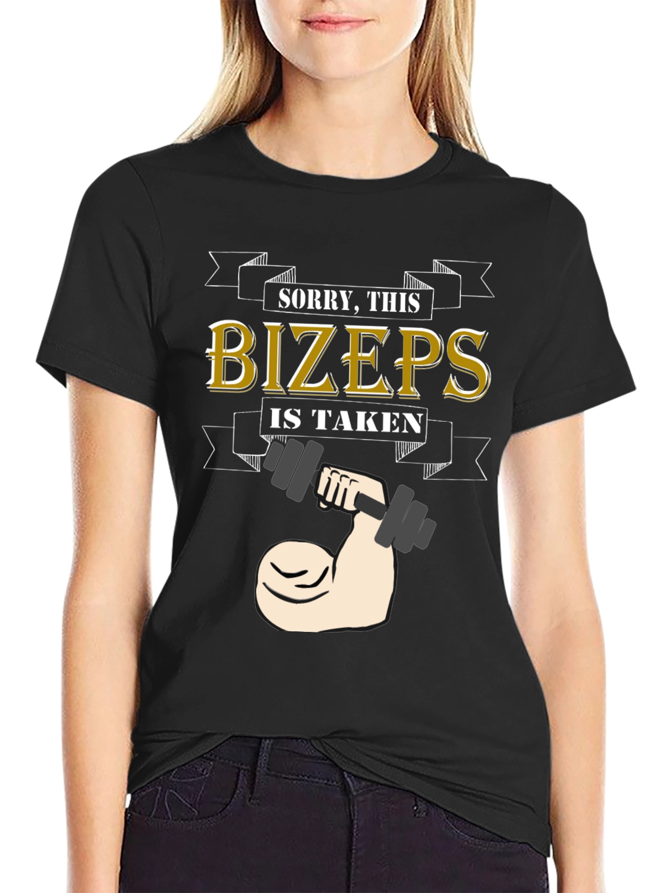 Sorry This Bizeps Is Taken Graphic T-Shirt