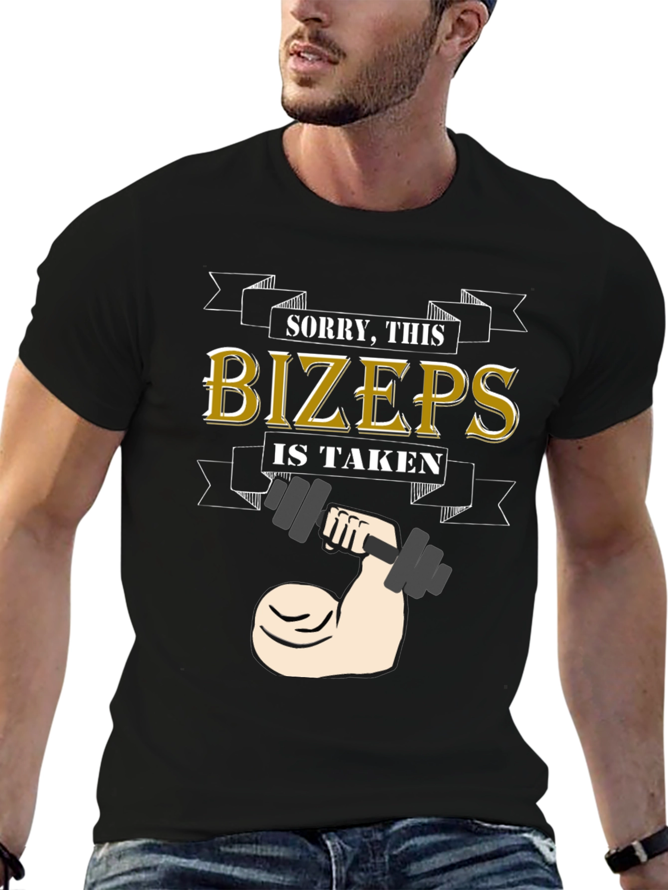 Sorry This Bizeps Is Taken Graphic T-Shirt