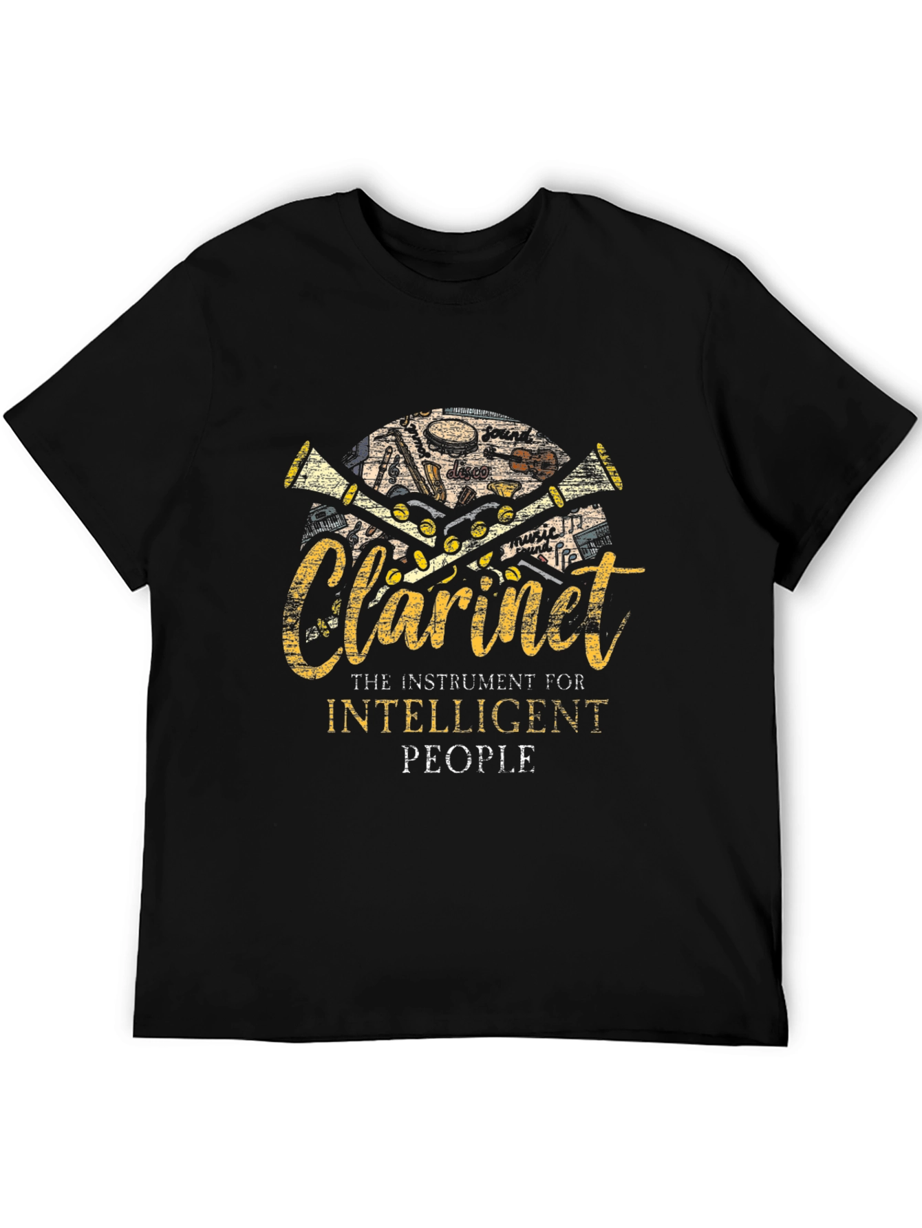 Clarinet Player T-Shirt - Instrument for Intelligent People
