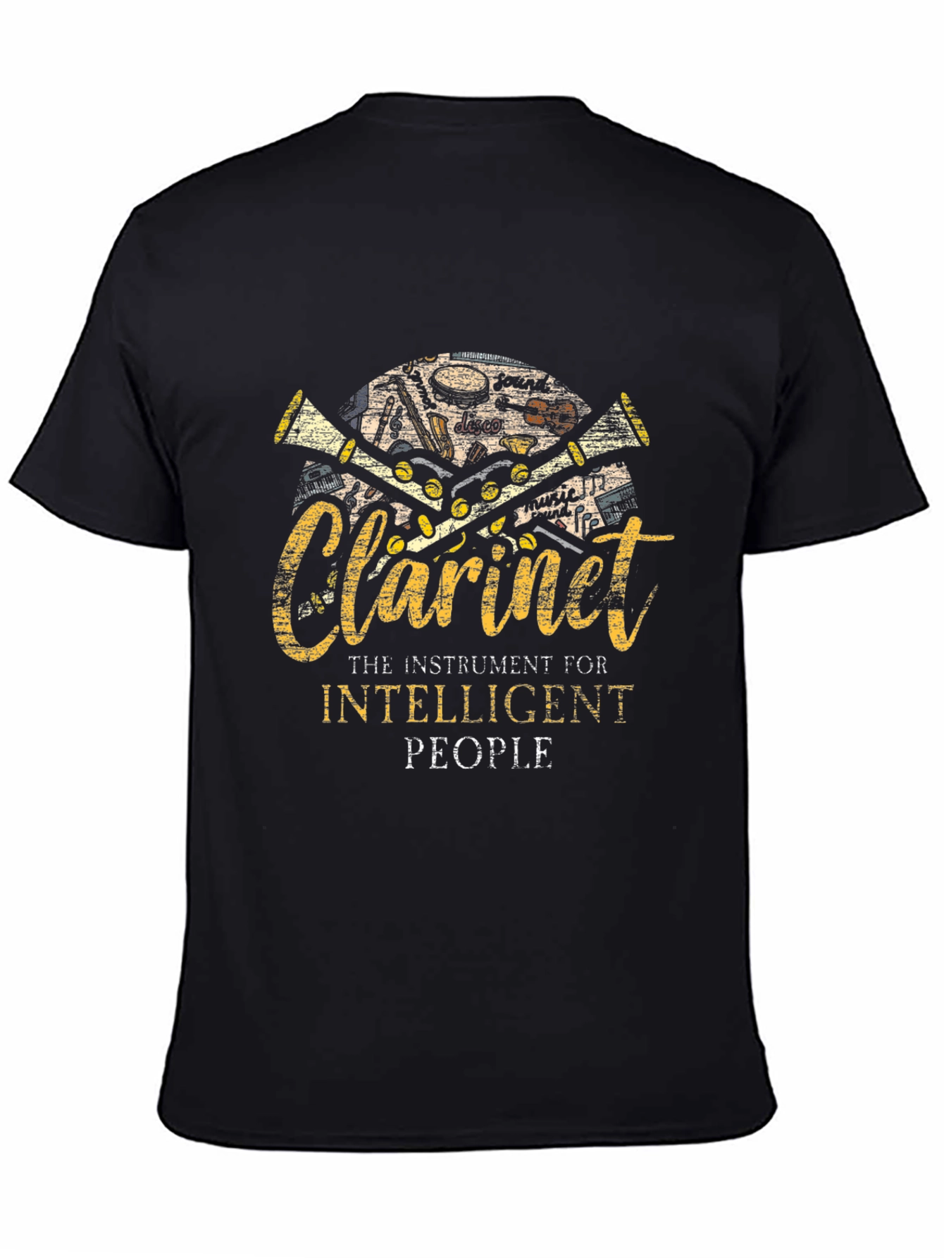 Clarinet Player T-Shirt - Instrument for Intelligent People