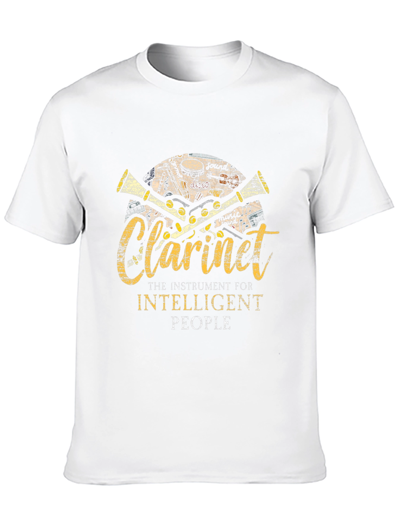 Clarinet Player T-Shirt - Instrument for Intelligent People