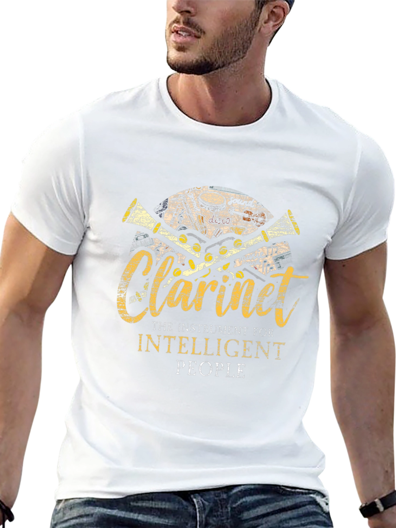 Clarinet Player T-Shirt - Instrument for Intelligent People