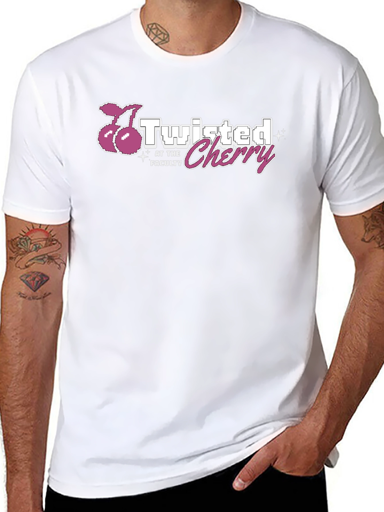 Twisted Cherry T-Shirt - At The Faculty