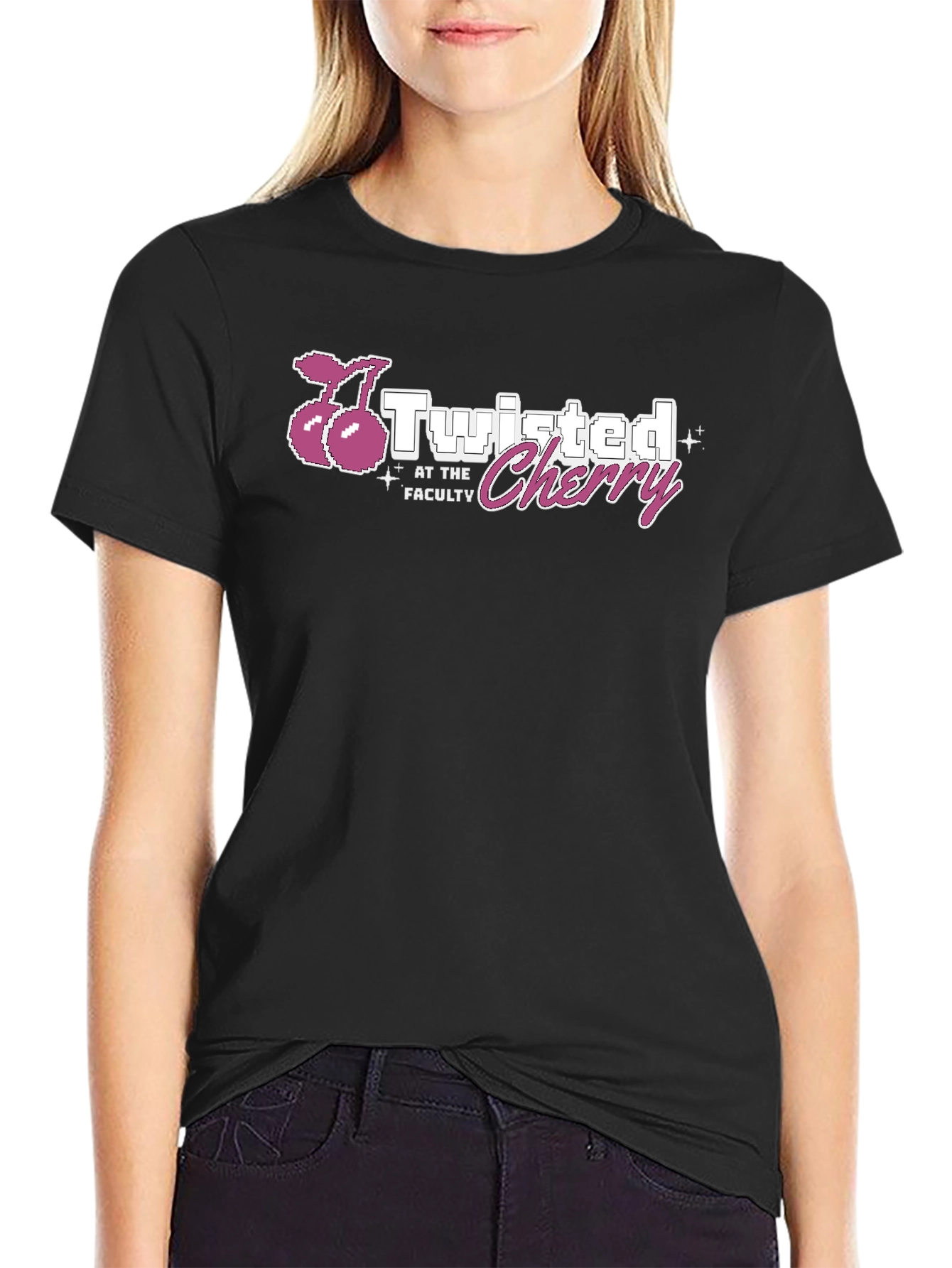 Twisted Cherry T-Shirt - At The Faculty