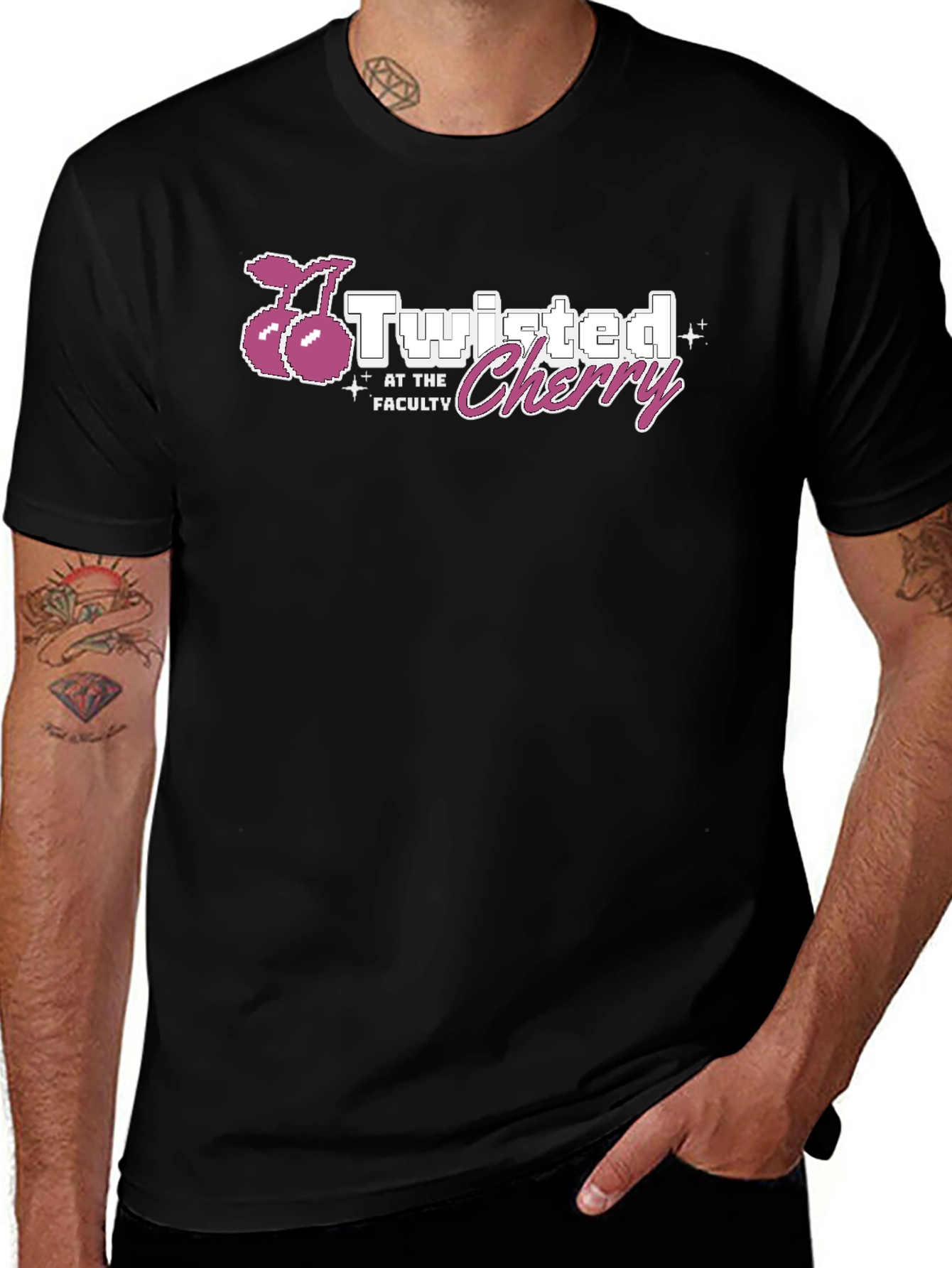 Twisted Cherry T-Shirt - At The Faculty