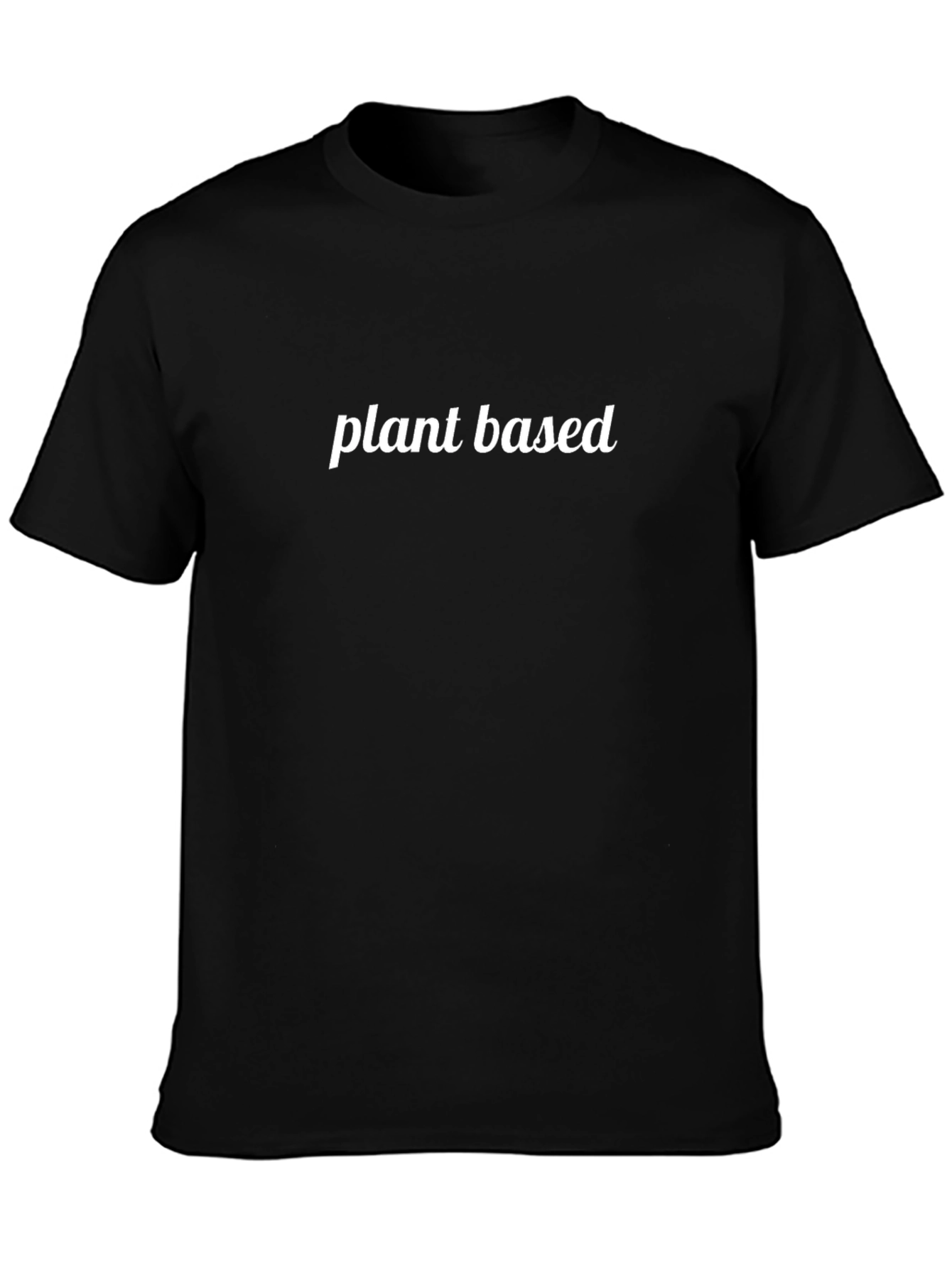 Plant Based Black T-Shirt