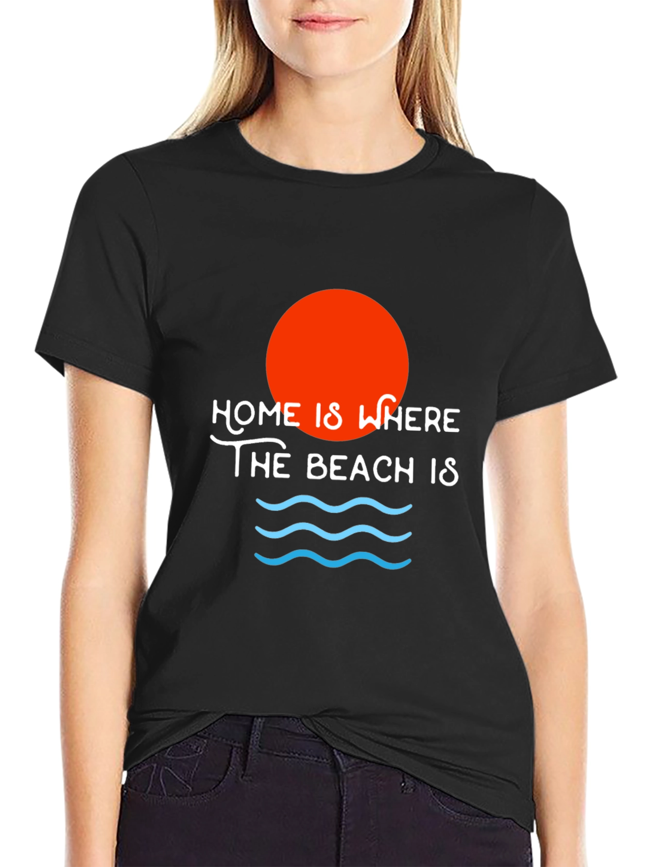 Home is Where the Beach Is Graphic Tee