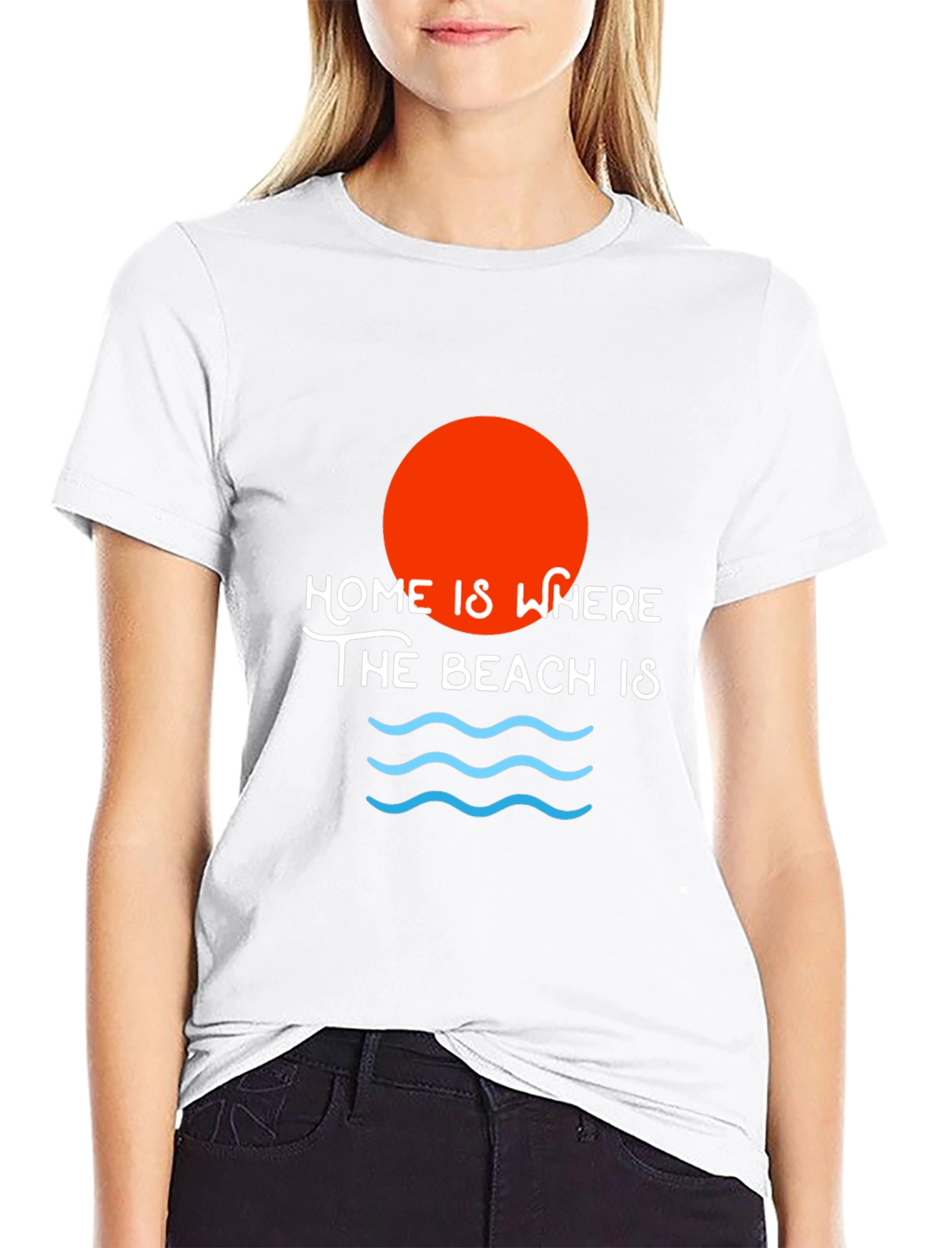 Home is Where the Beach Is Graphic Tee