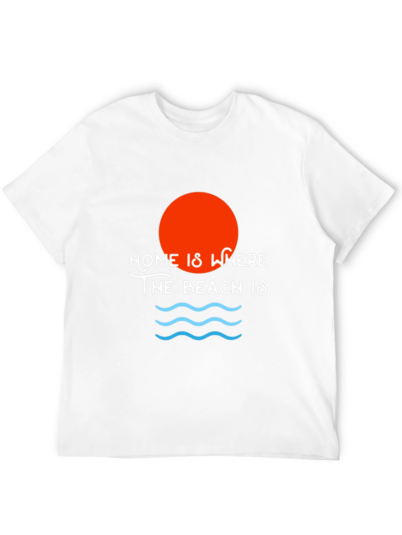 Home is Where the Beach Is Graphic Tee