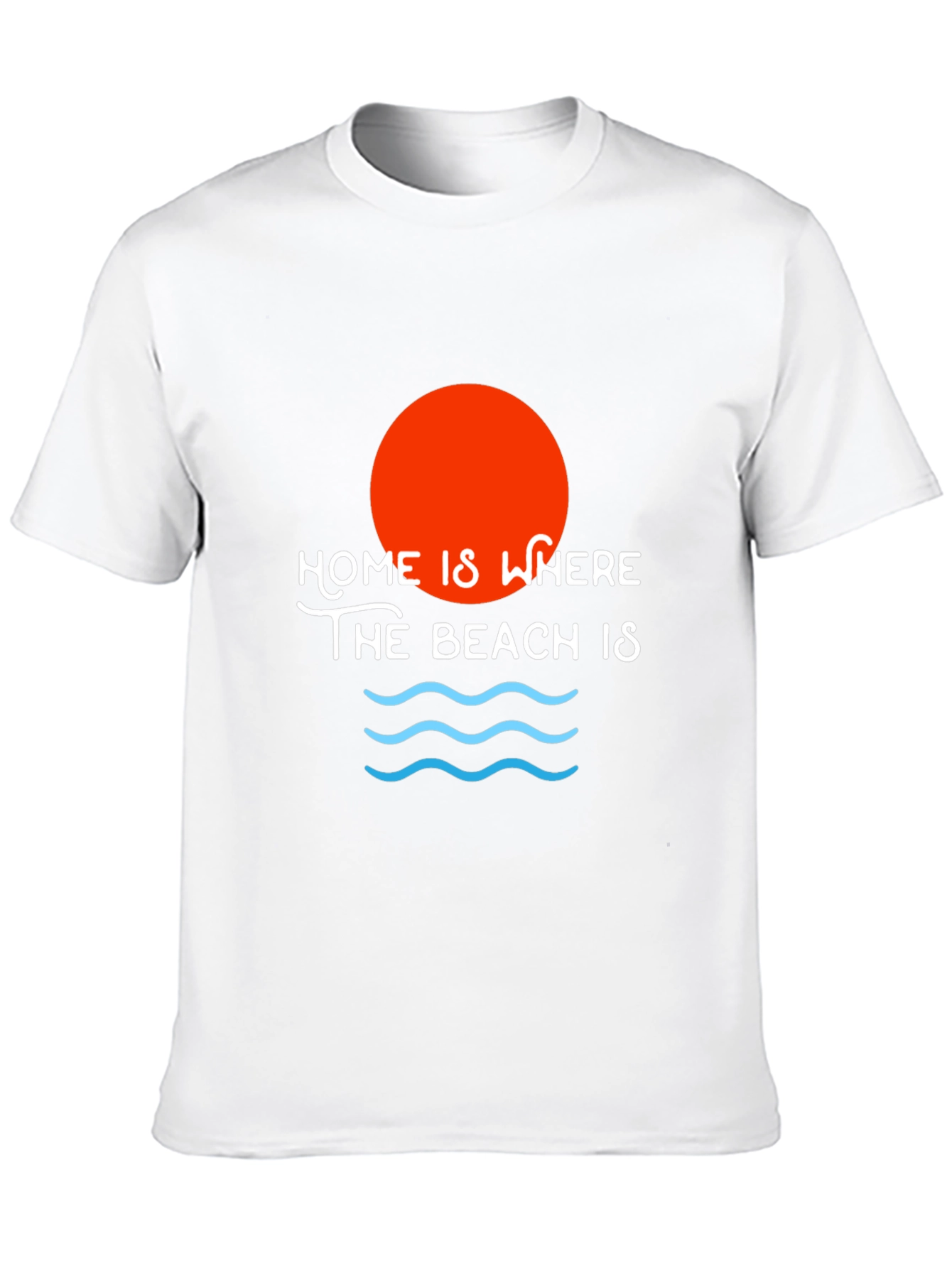 Home is Where the Beach Is Graphic Tee