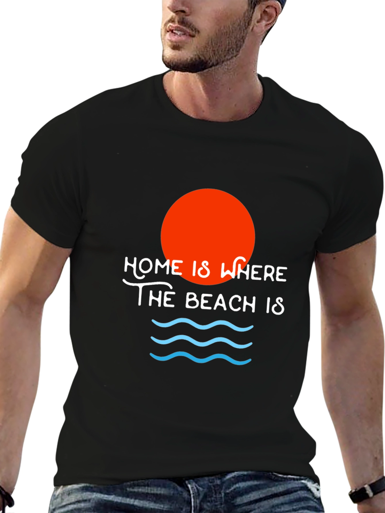 Home is Where the Beach Is Graphic Tee