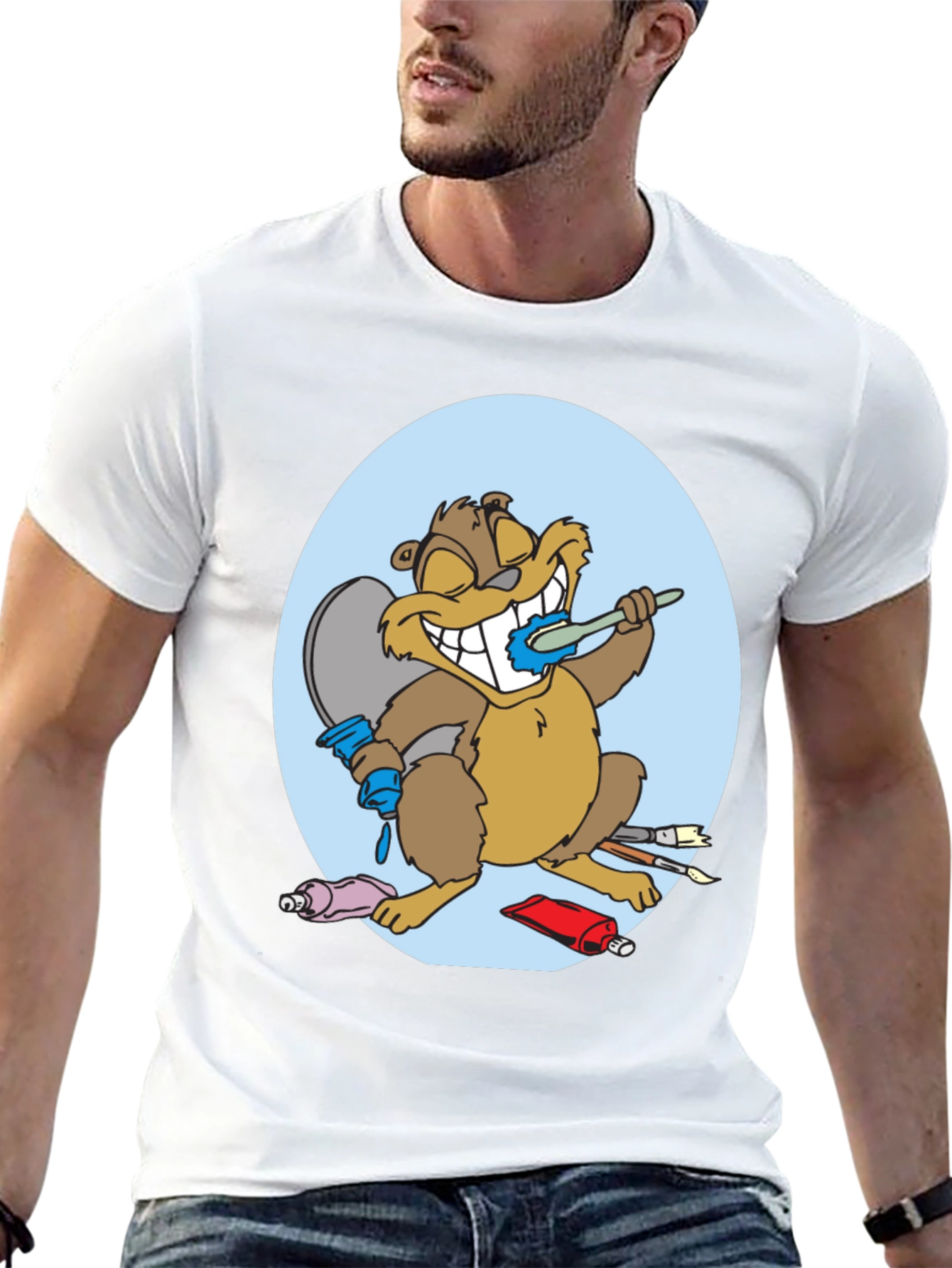 Painter Beaver Graphic Tee