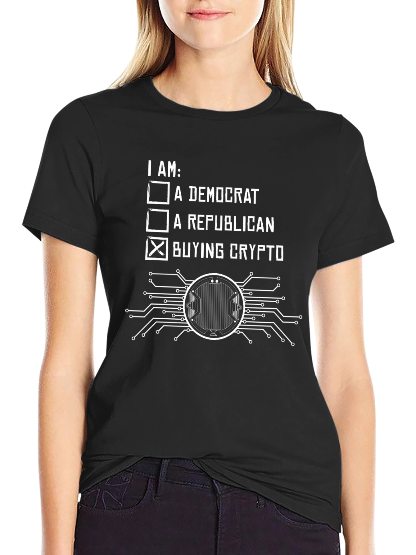 Crypto Investor T-Shirt - Political Humor Tee