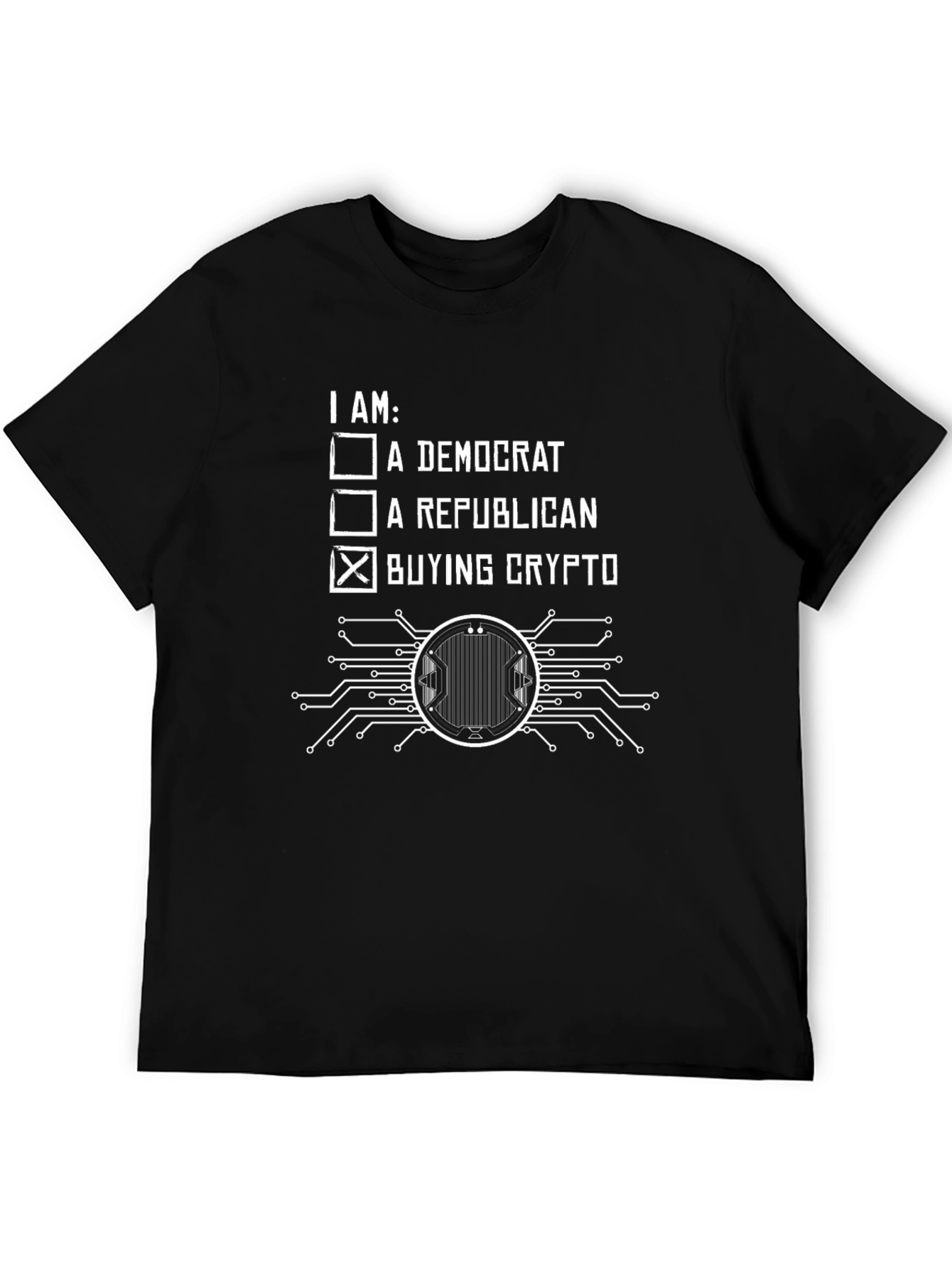 Crypto Investor T-Shirt - Political Humor Tee
