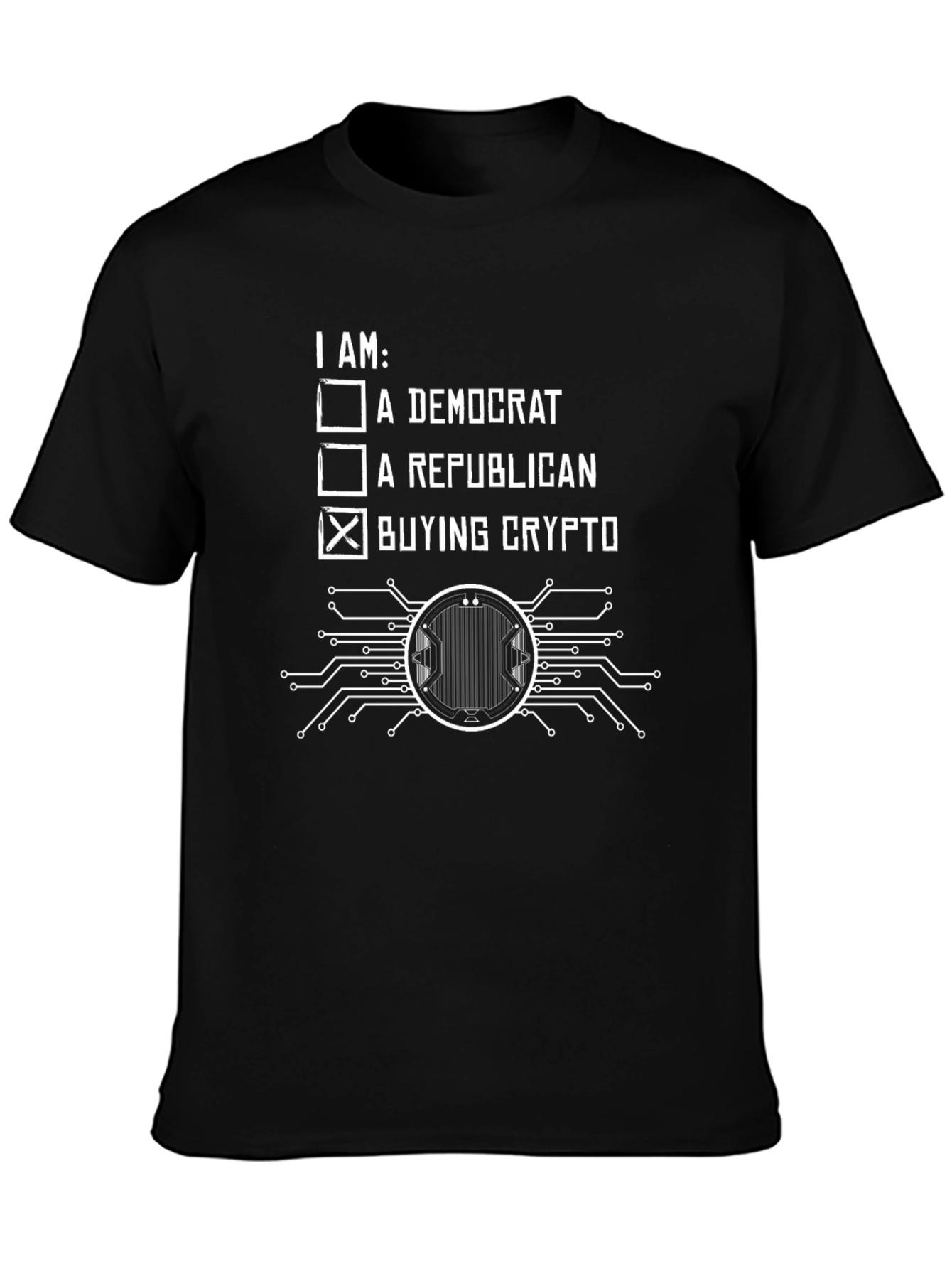 Crypto Investor T-Shirt - Political Humor Tee