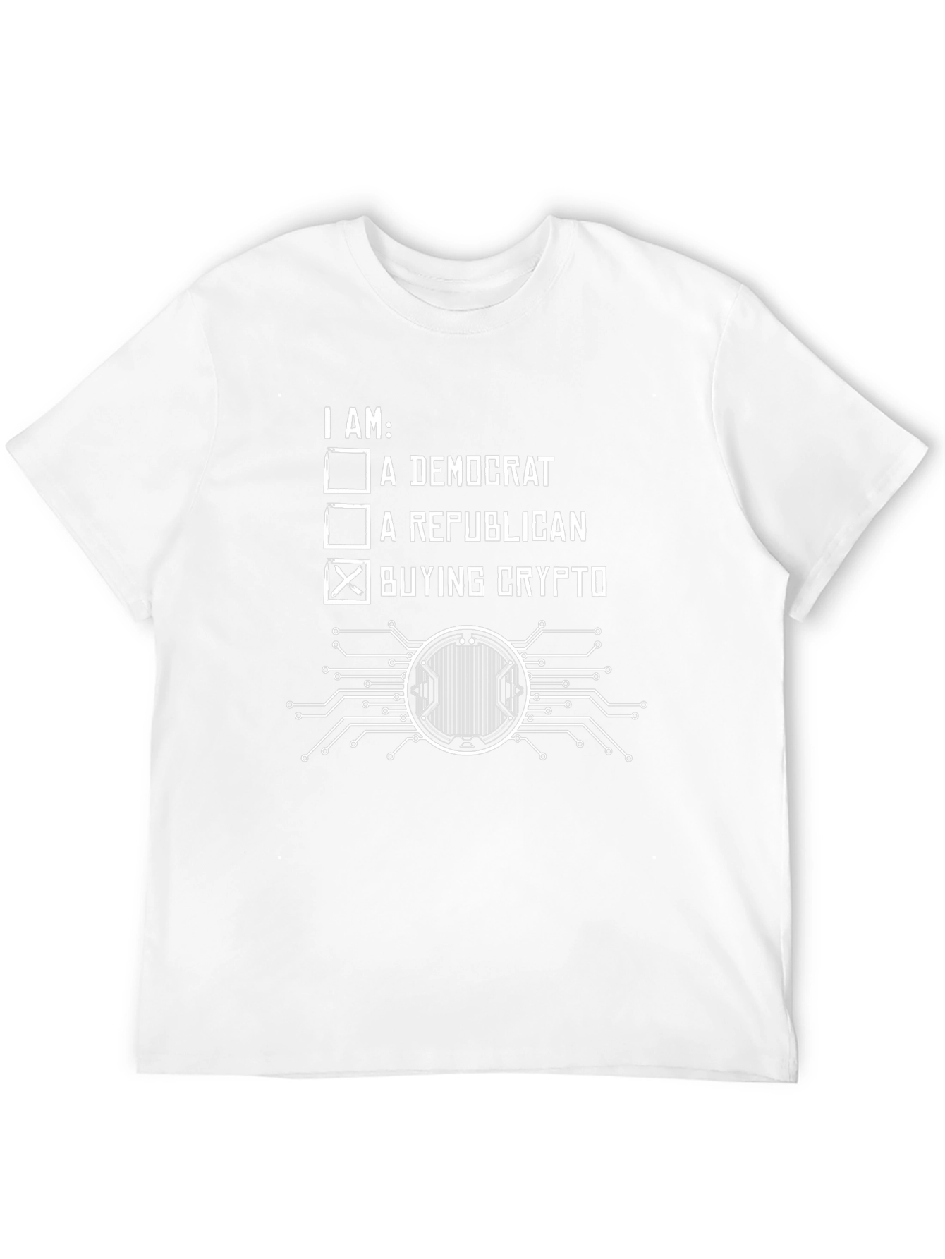Crypto Investor T-Shirt - Political Humor Tee