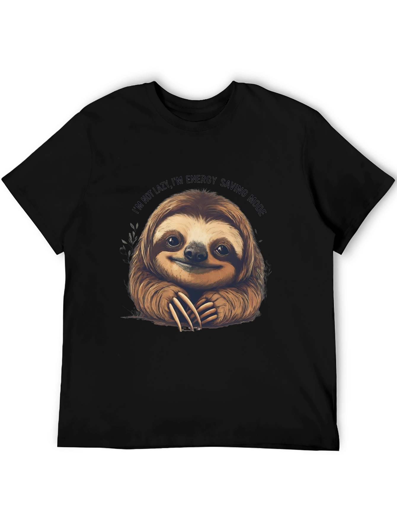 Sloth Energy Saving Mode Graphic Tee