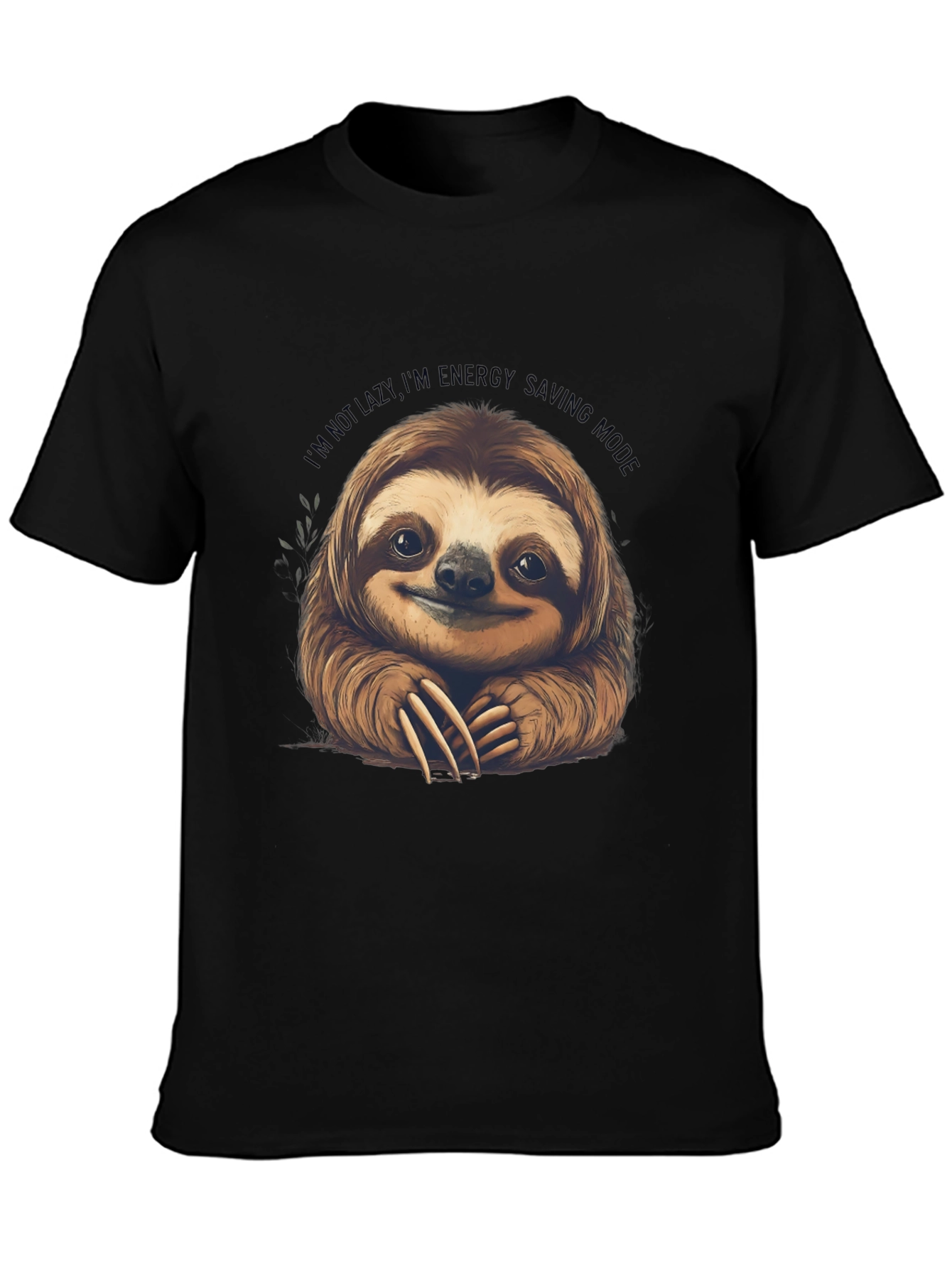 Sloth Energy Saving Mode Graphic Tee