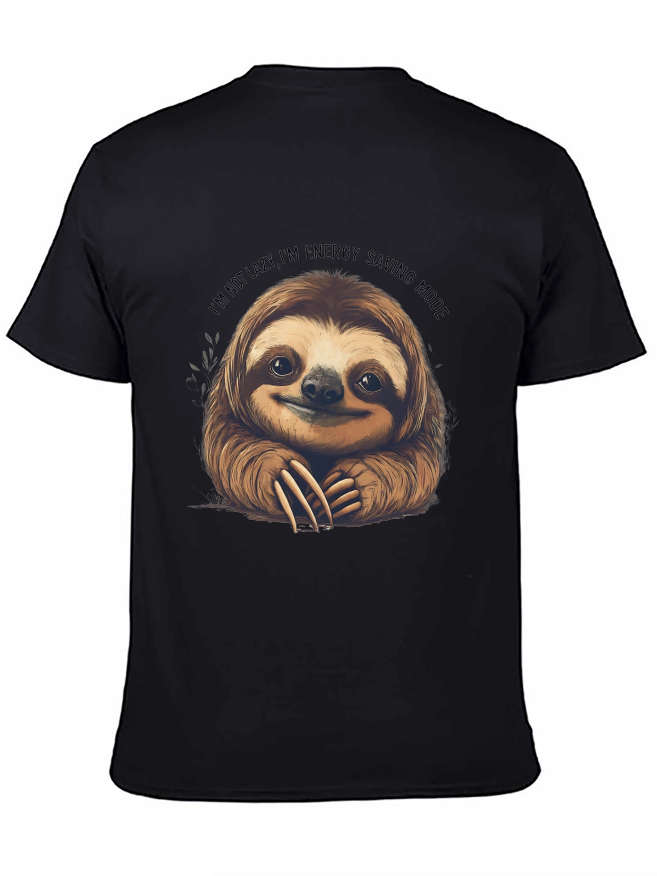 Sloth Energy Saving Mode Graphic Tee