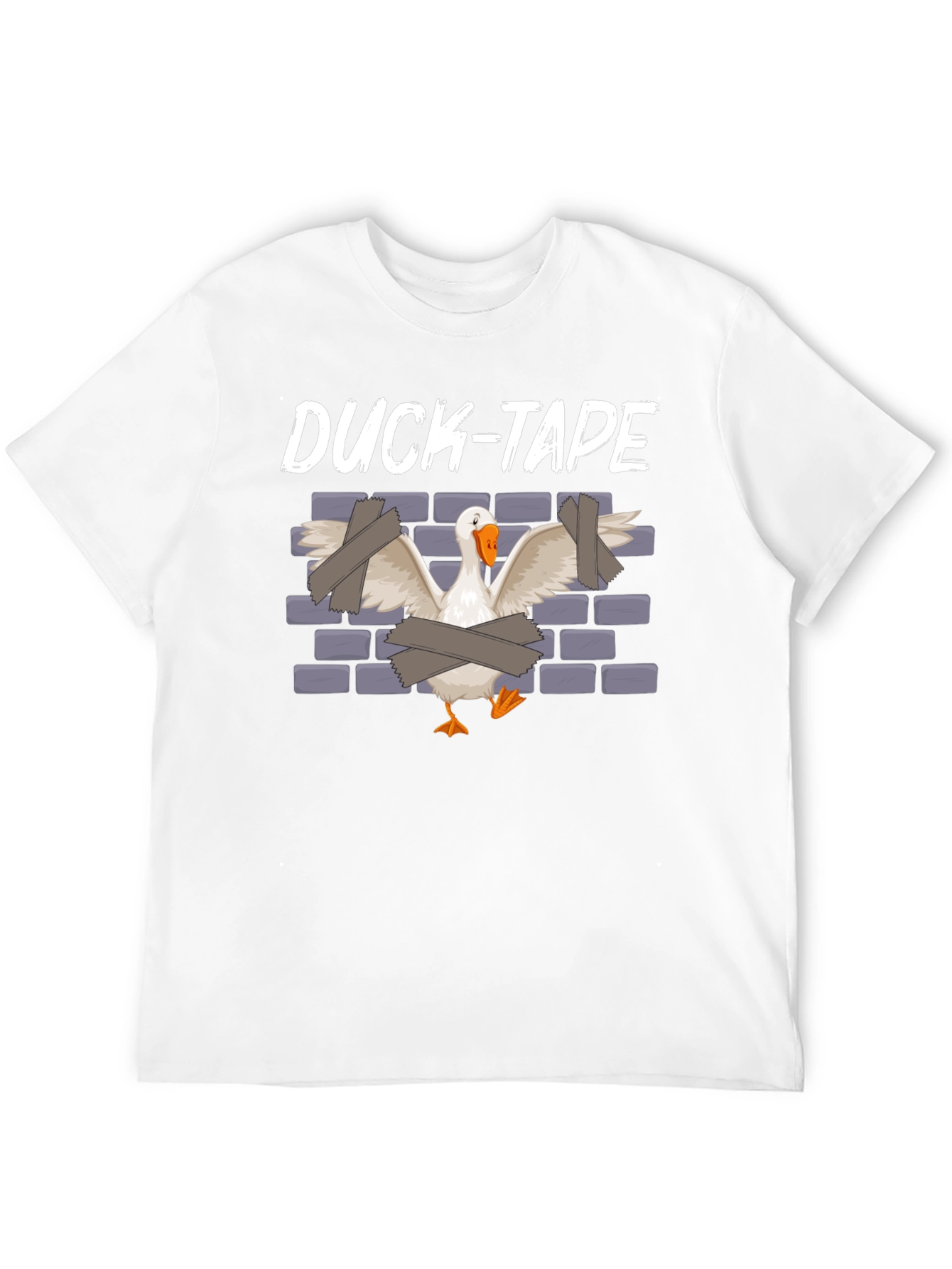 Duck-Tape Graphic T-Shirt