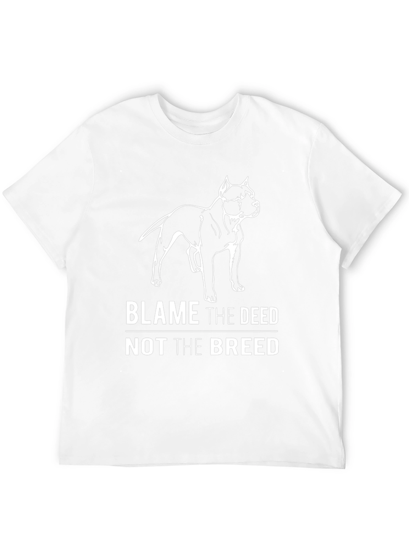 Blame the Deed Pitbull T-Shirt